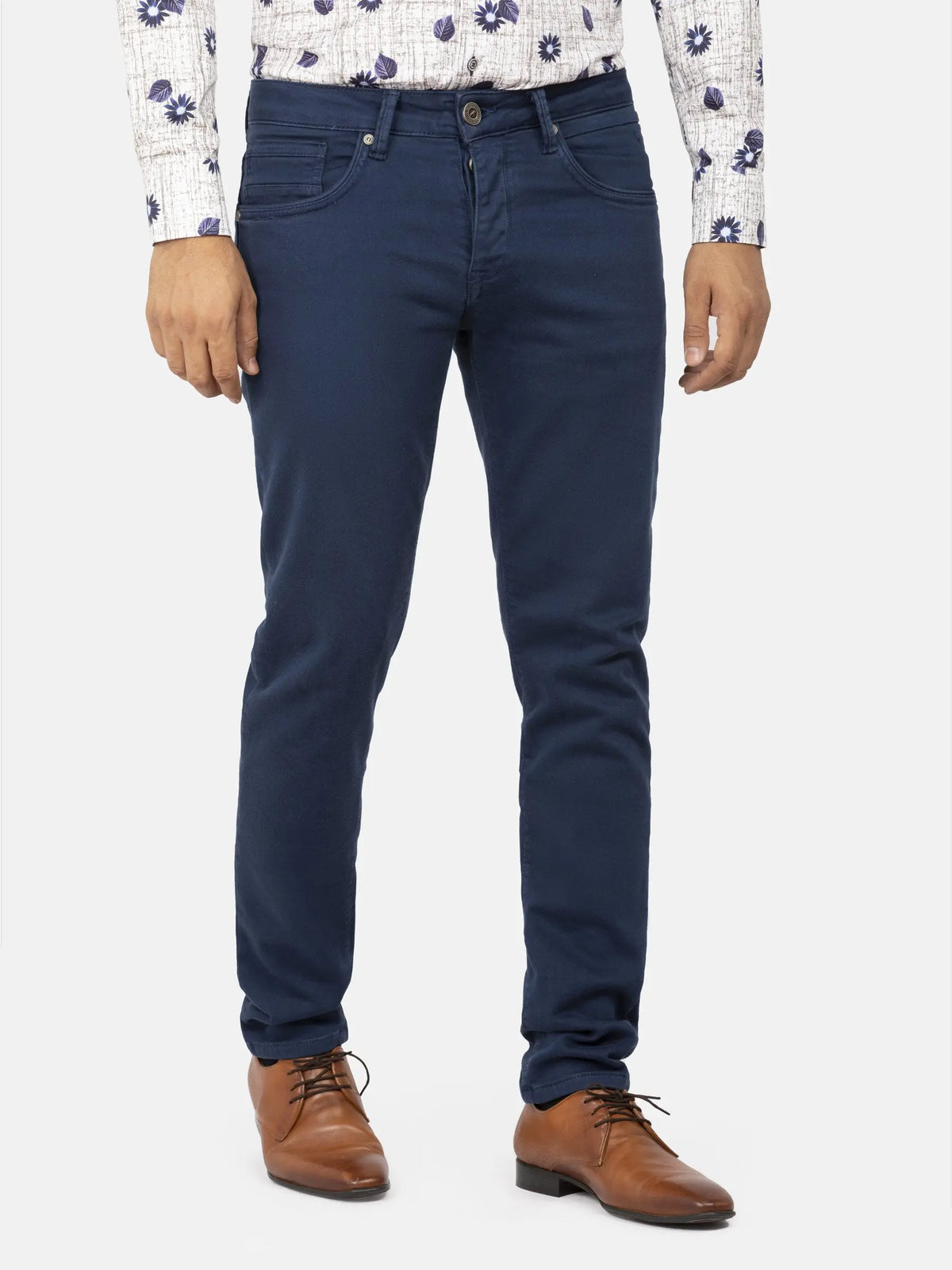 Dov Relaxed Fit Navy Jeans 38-34