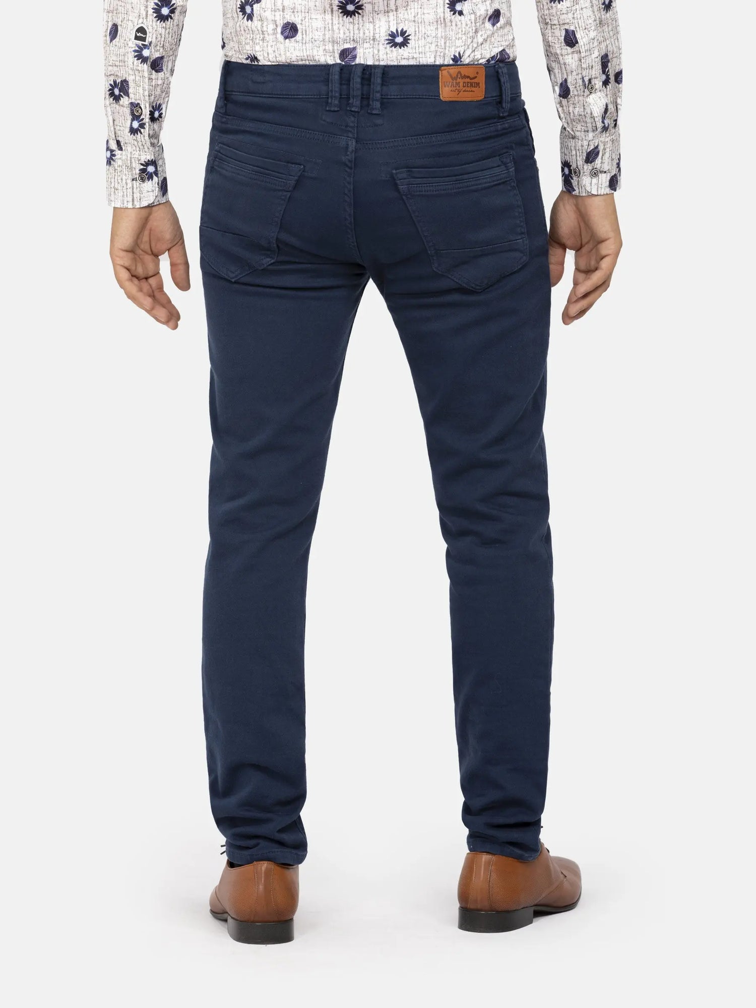 Dov Relaxed Fit Navy Jeans 38-34