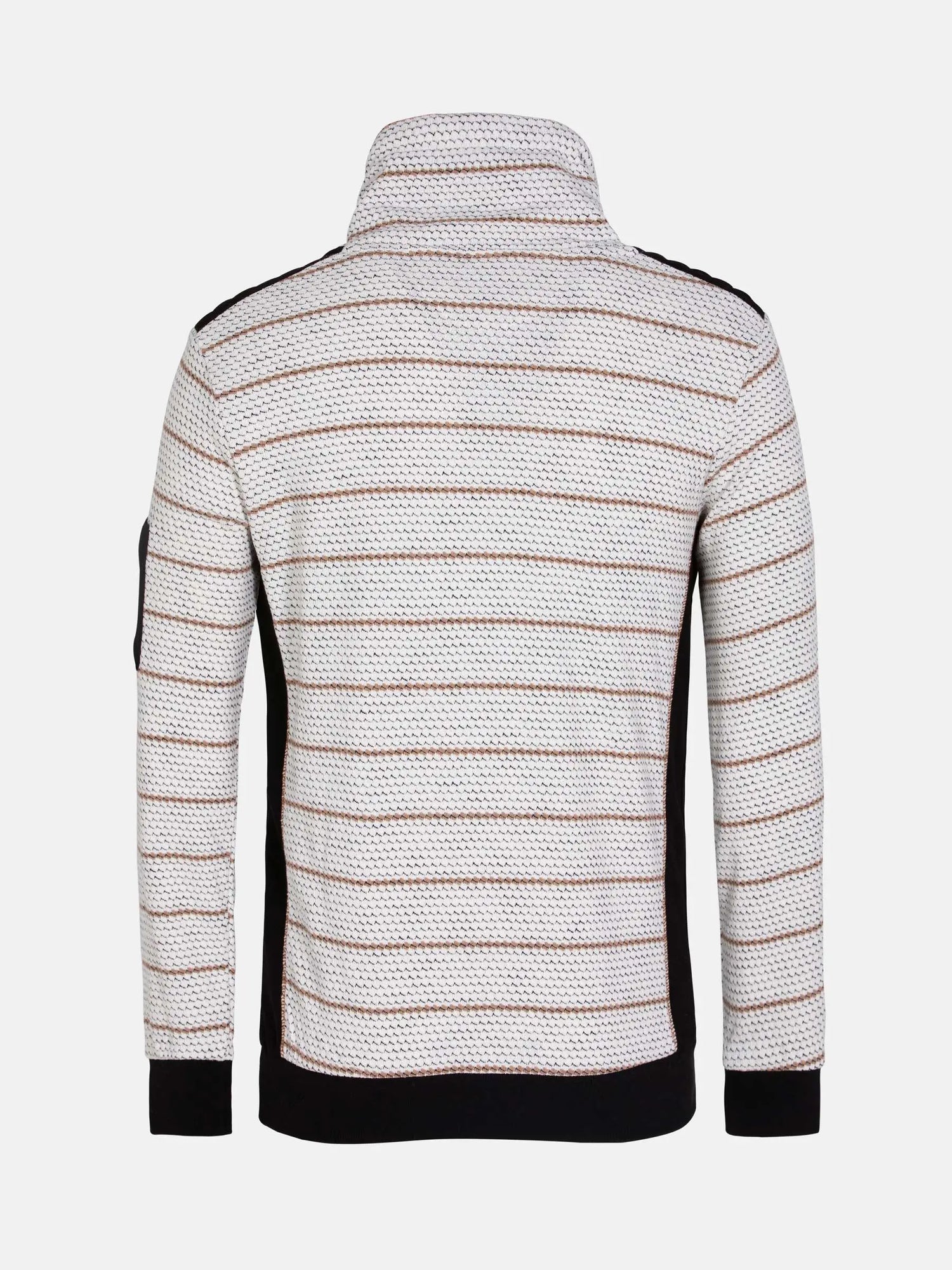 Muro Striped Off-White Sweater 6XL