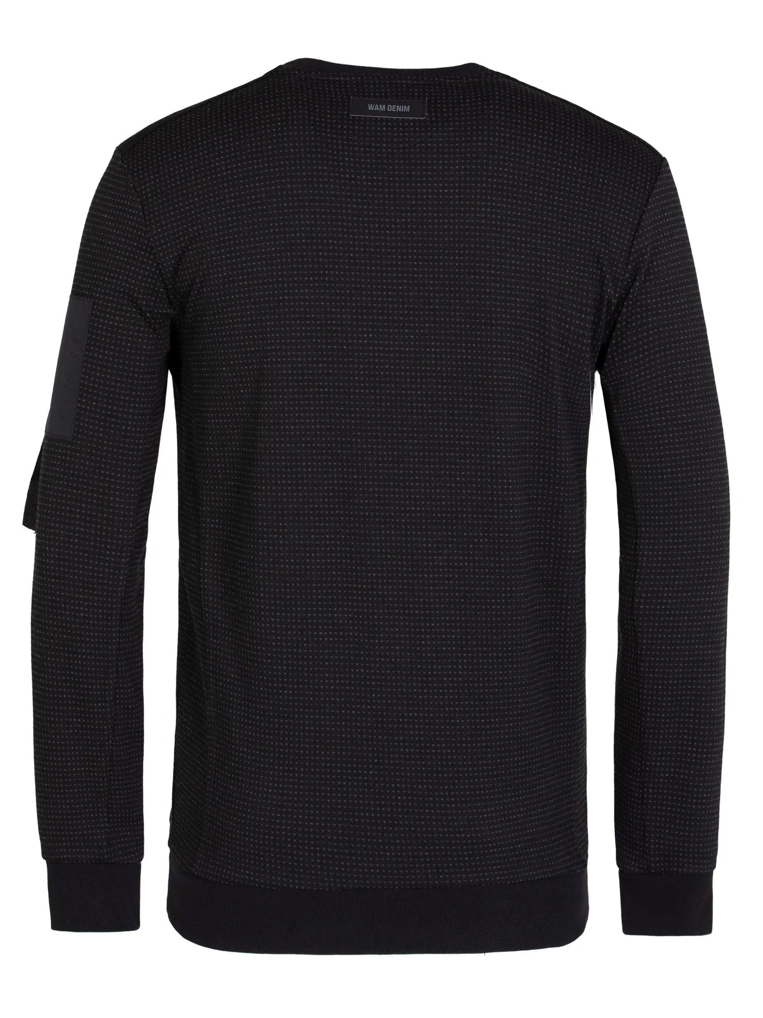 Marville Crew Neck Black Sweater 6XL