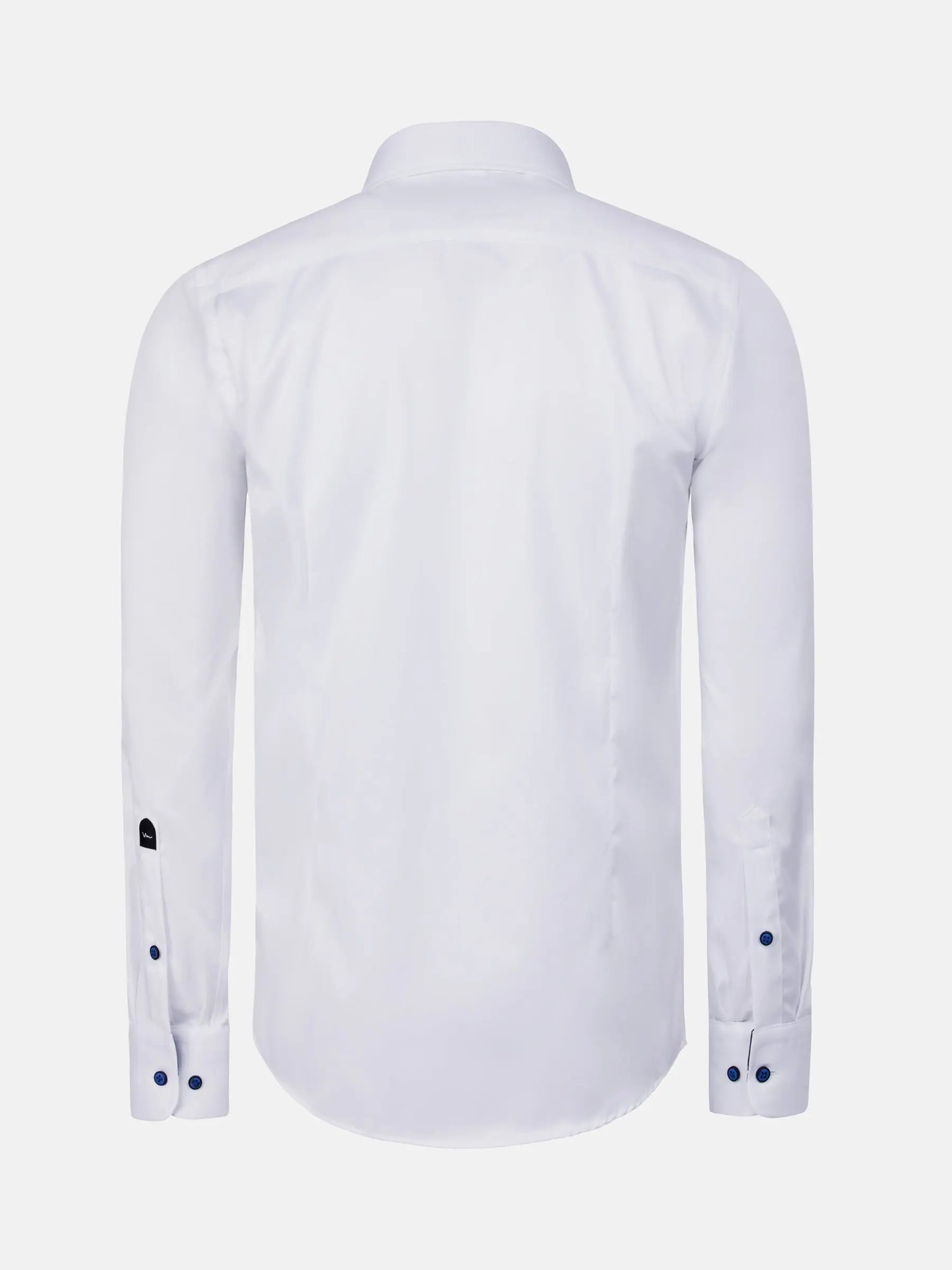 Lance Solid White Long Sleeve Shirt 6XL