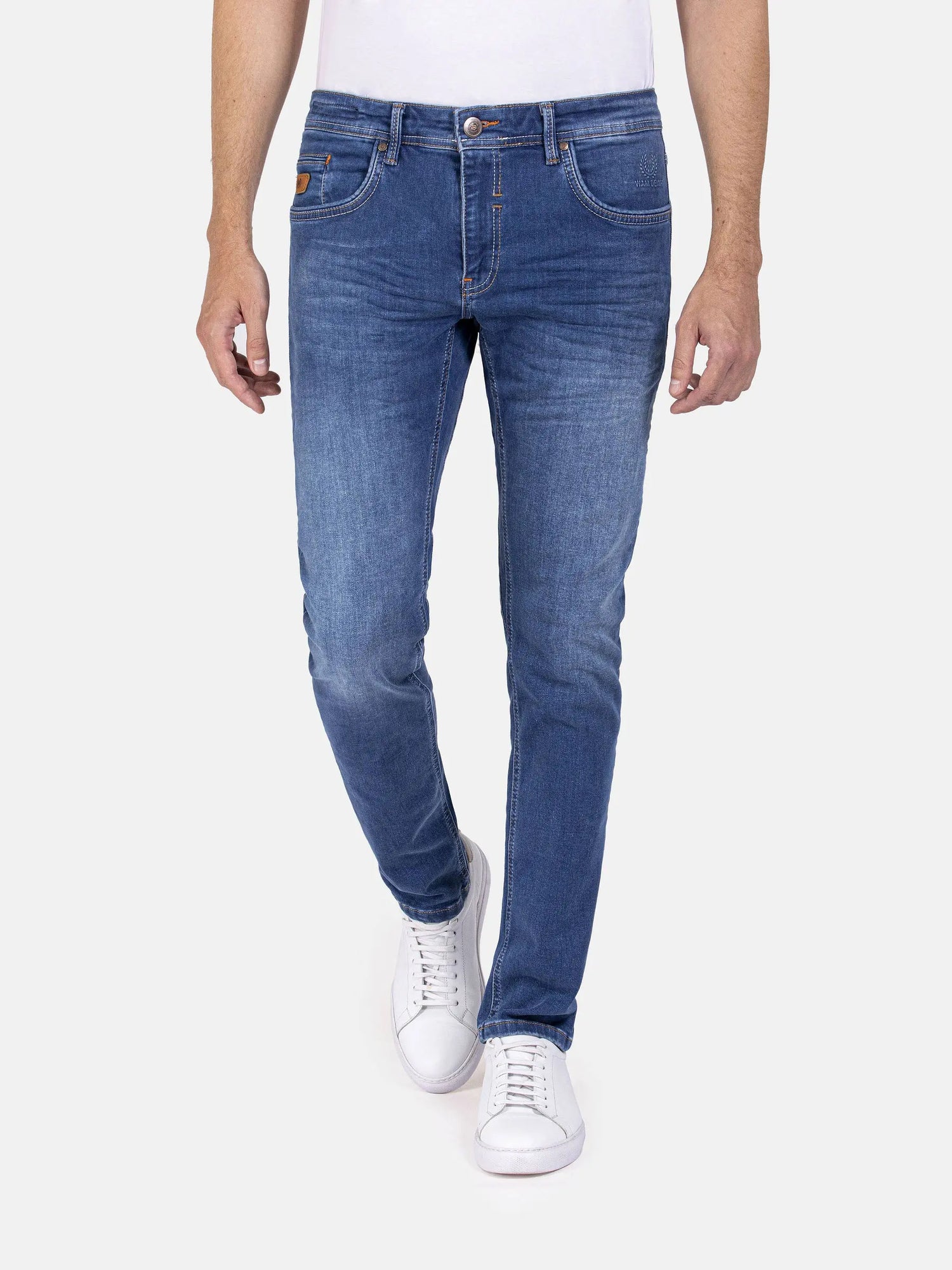 Roubiax Slim Fit Navy Jeans 40-32