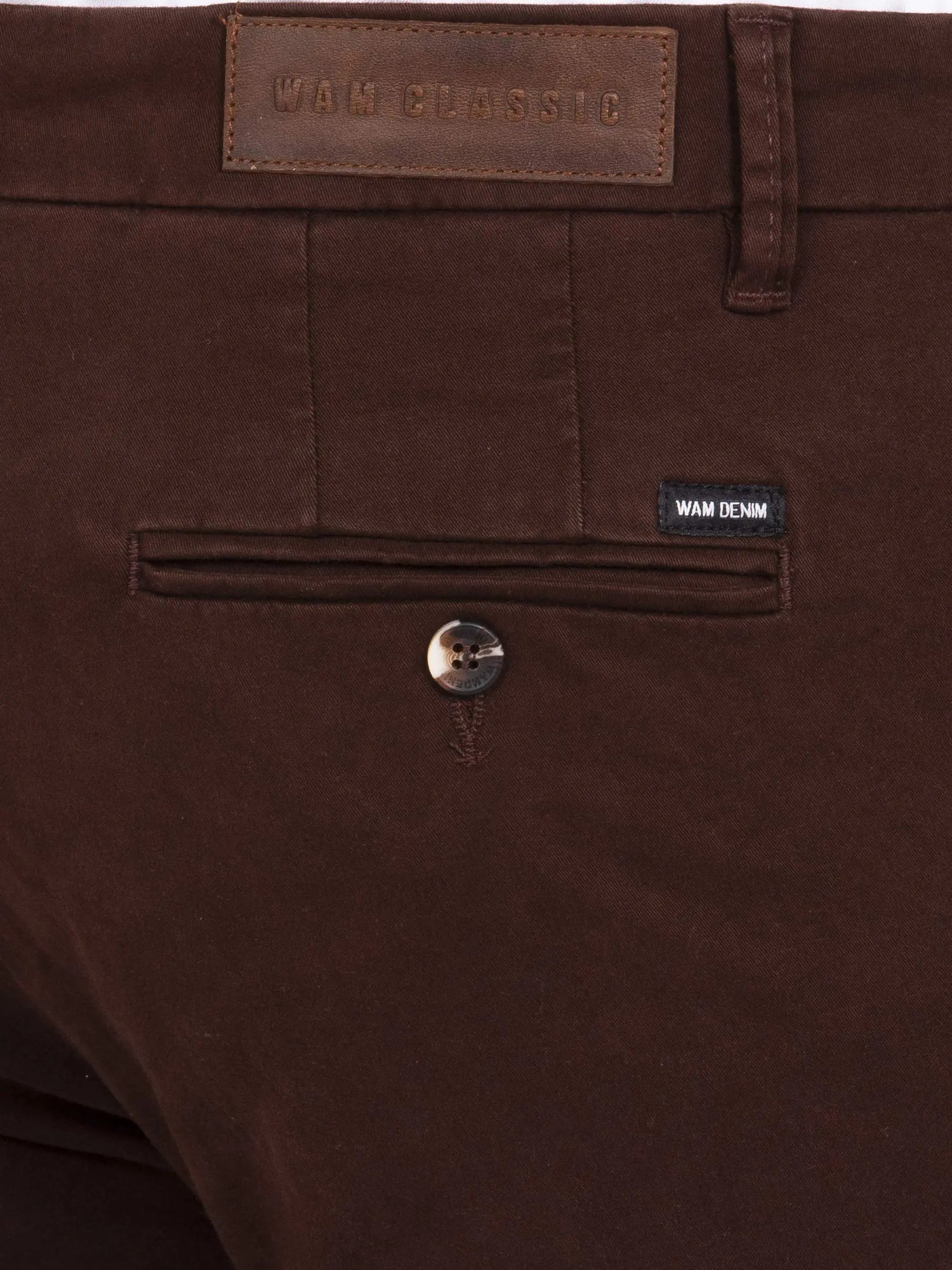 Laminia Slim Fit Brown Chino 40-32