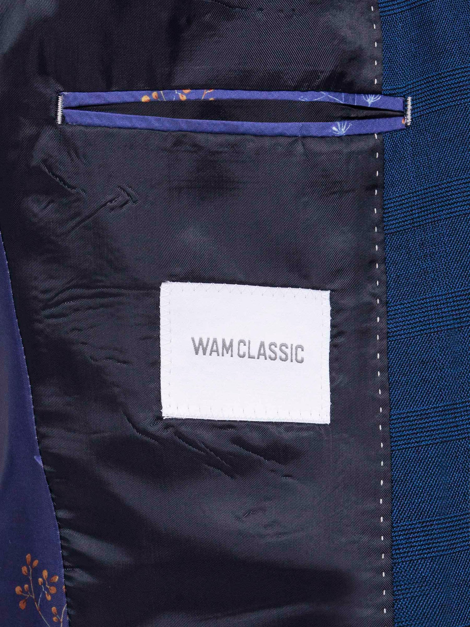 Gimont Single Breasted Navy Blazer 60