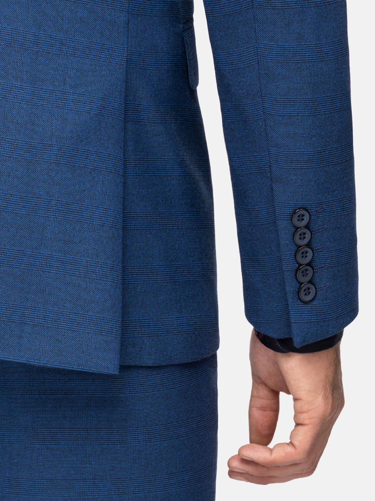 Gimont Single Breasted Navy Blazer 60