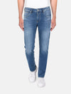 Aluin Slim Fit Stone Wash Light Navy Jeans 40-32