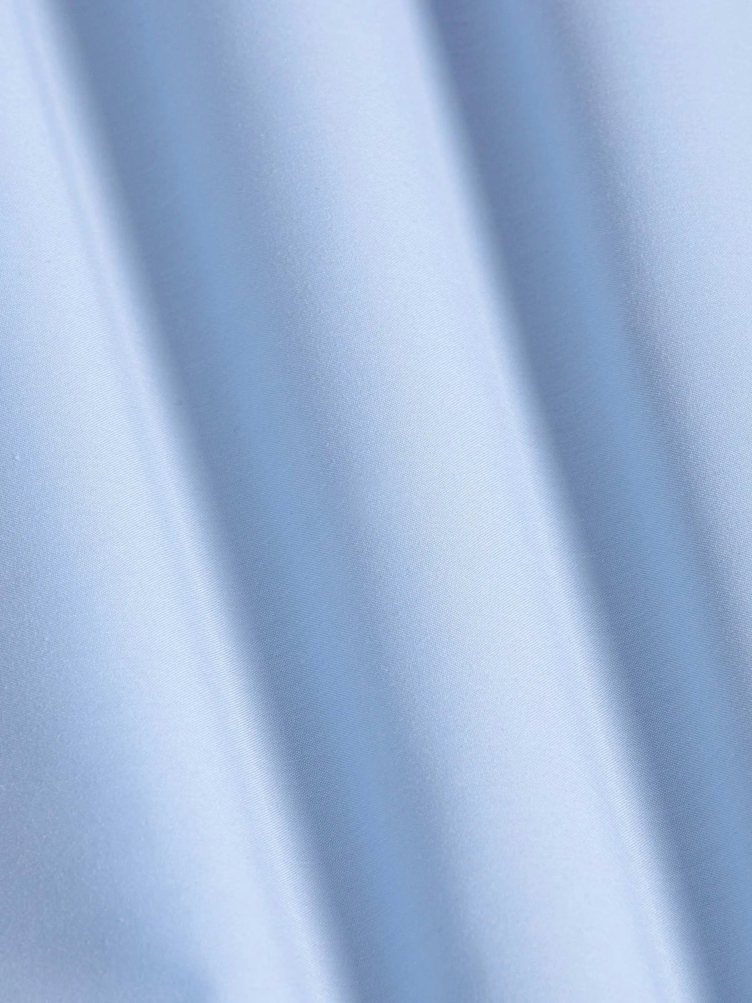 Ales Solid Structured Blue Long Sleeve Shirt 6XL