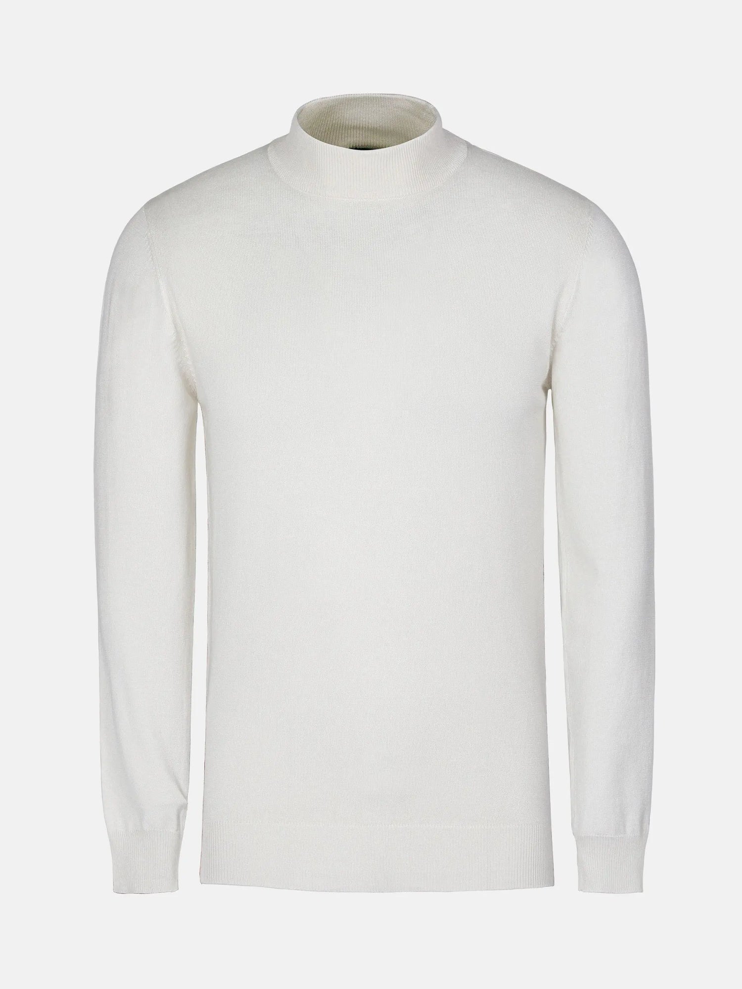 Siena Round-Necked White Pullover 6XL