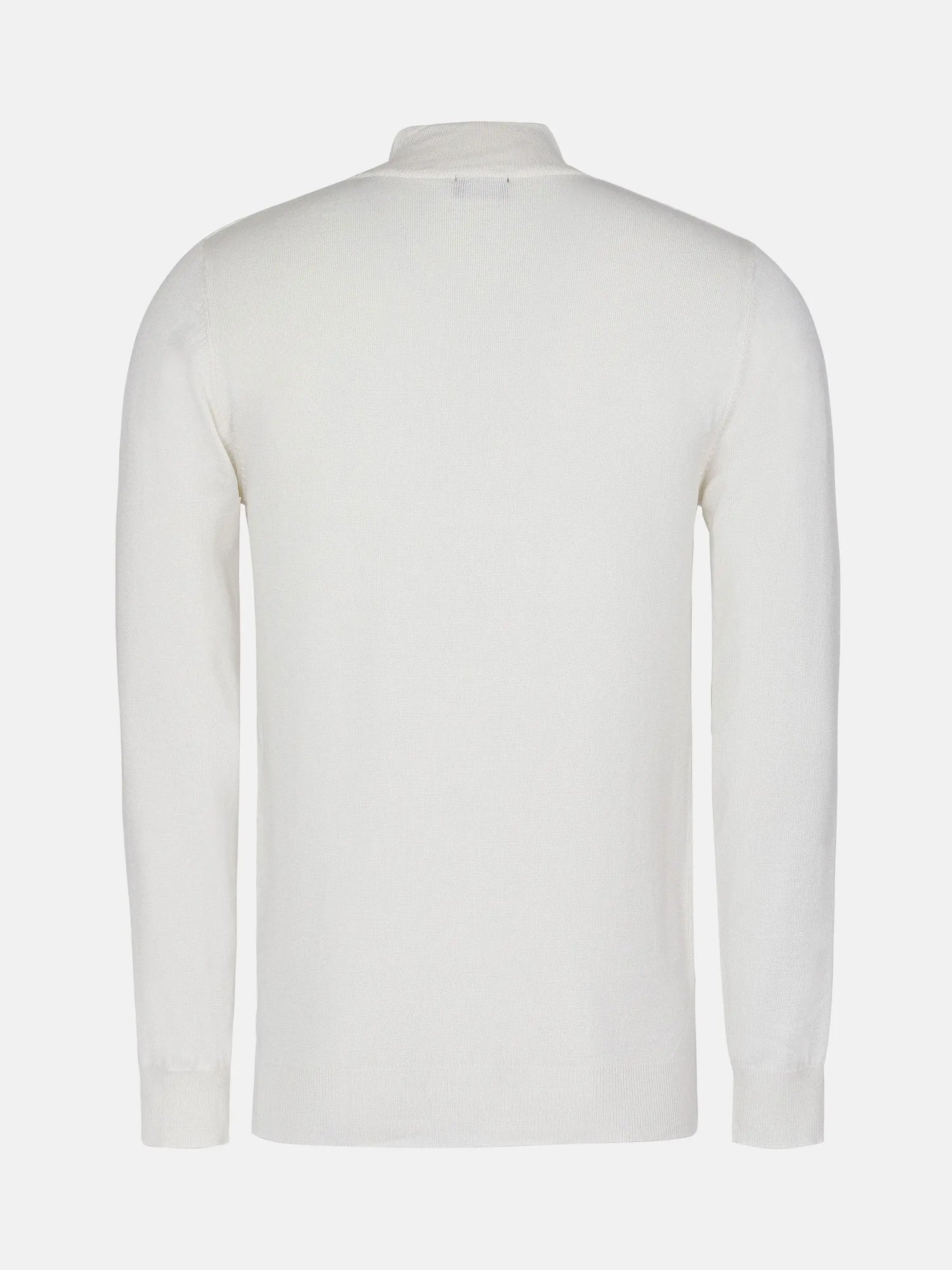 Siena Round-Necked White Pullover 6XL