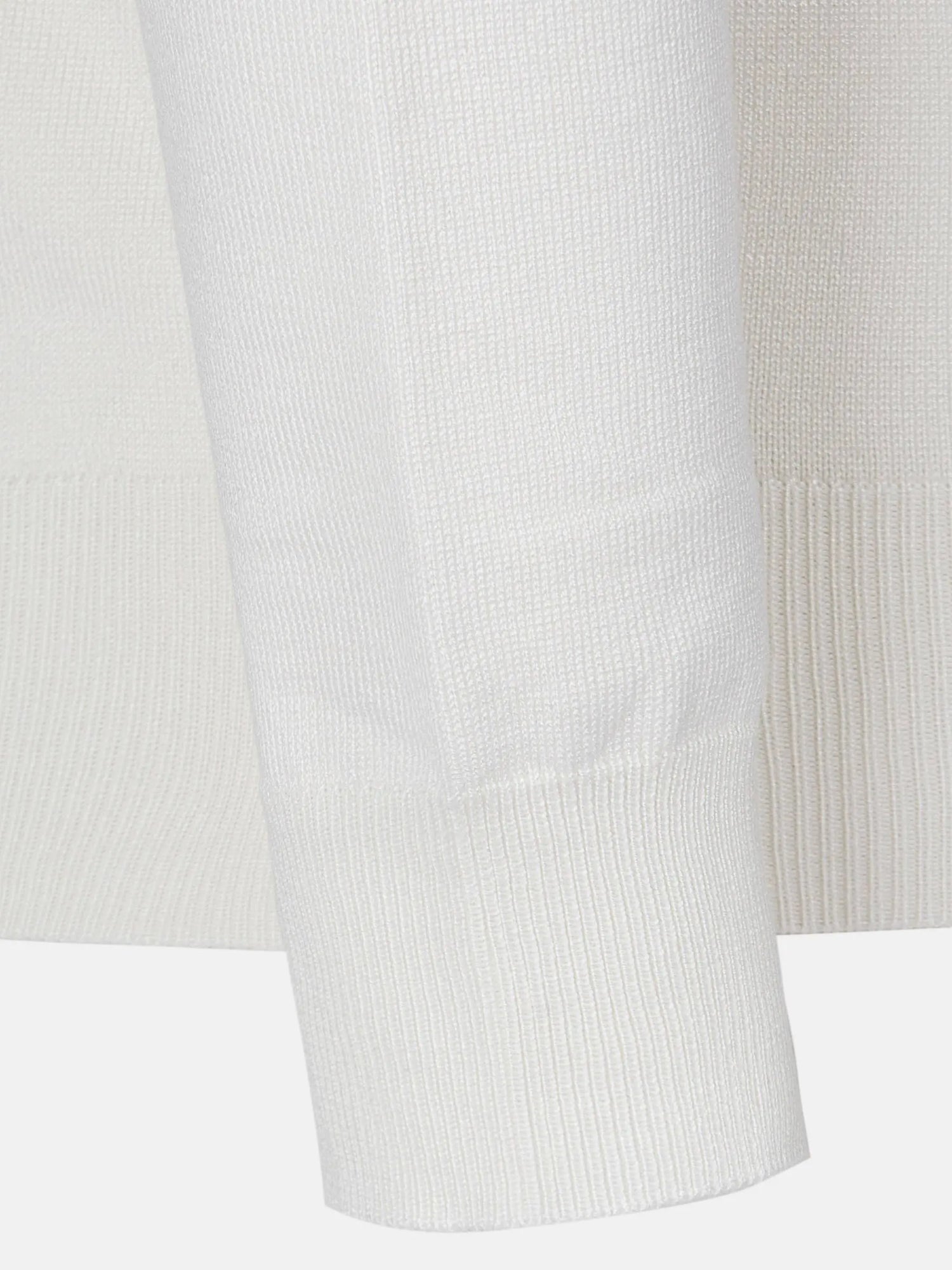 Siena Round-Necked White Pullover 6XL