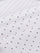 Close-up of white shirt fabric with navy and brown mini-dot pattern in herringbone texture – Wam Denim.
