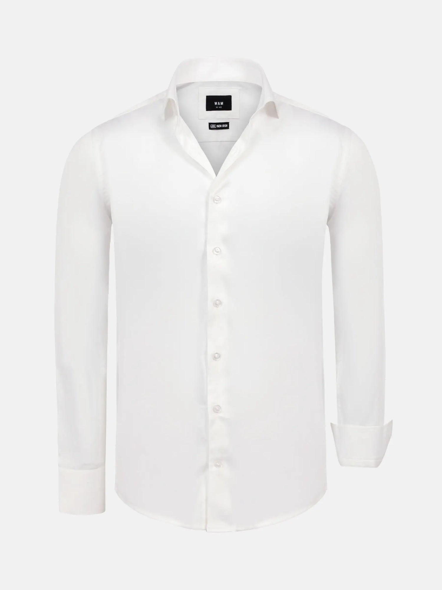 William White Slim Fit Mena Cotton Shirt 6XL