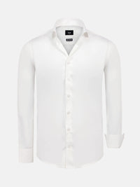 William White Slim Fit Mena Cotton Shirt 6XL