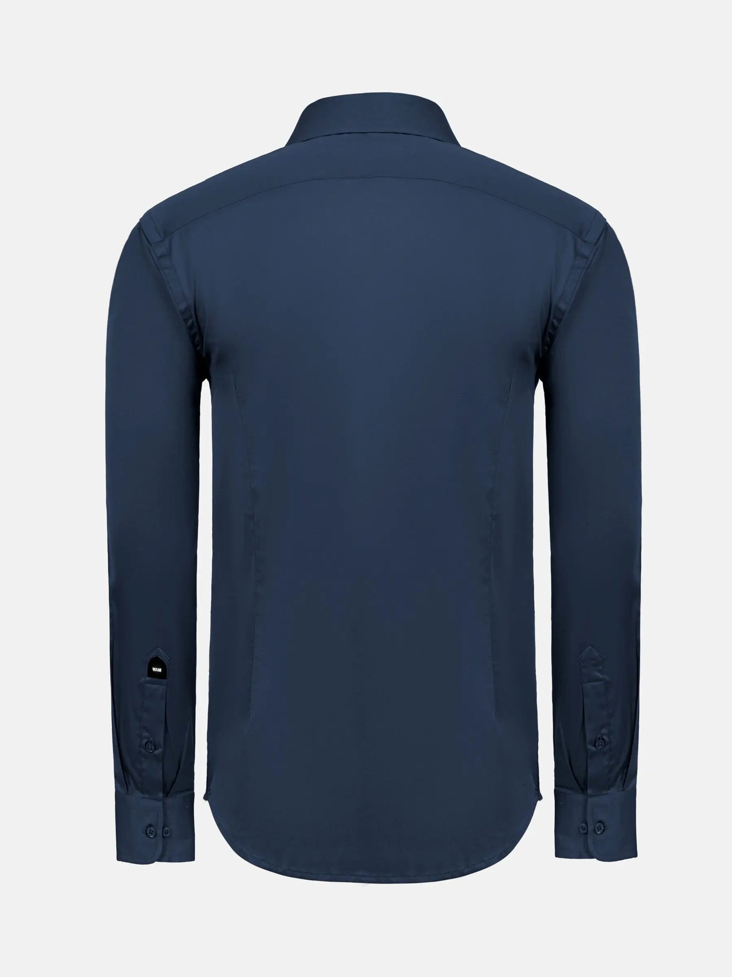 William Navy Slim Fit Mena Cotton Shirt 6XL