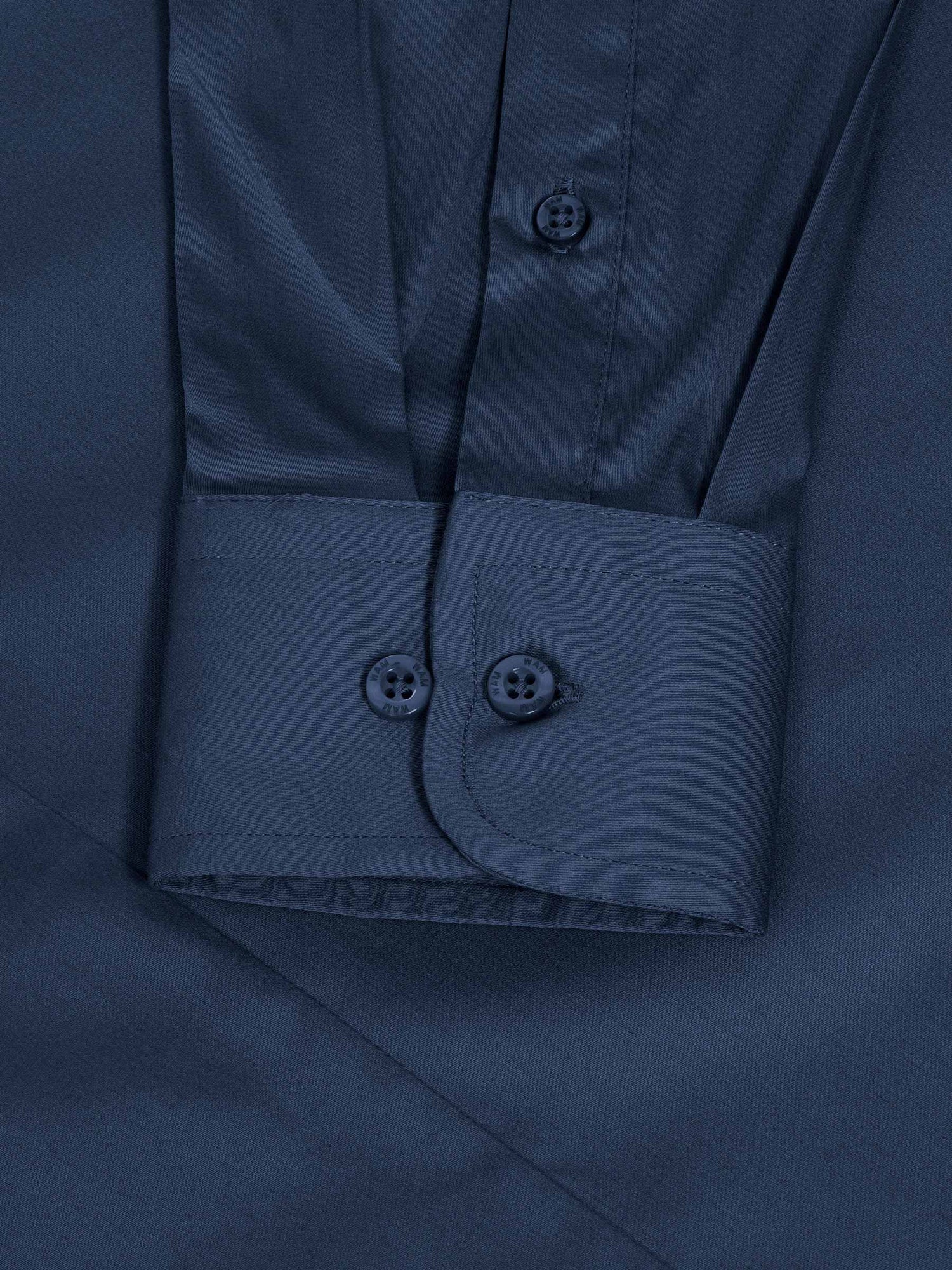 William Navy Slim Fit Mena Cotton Shirt 6XL