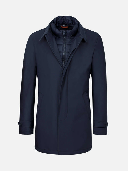 The Hunter Navy Winter Jacket WAM DENIM