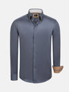 Rocco Anthrite Non-Iron Business Shirt 6XL