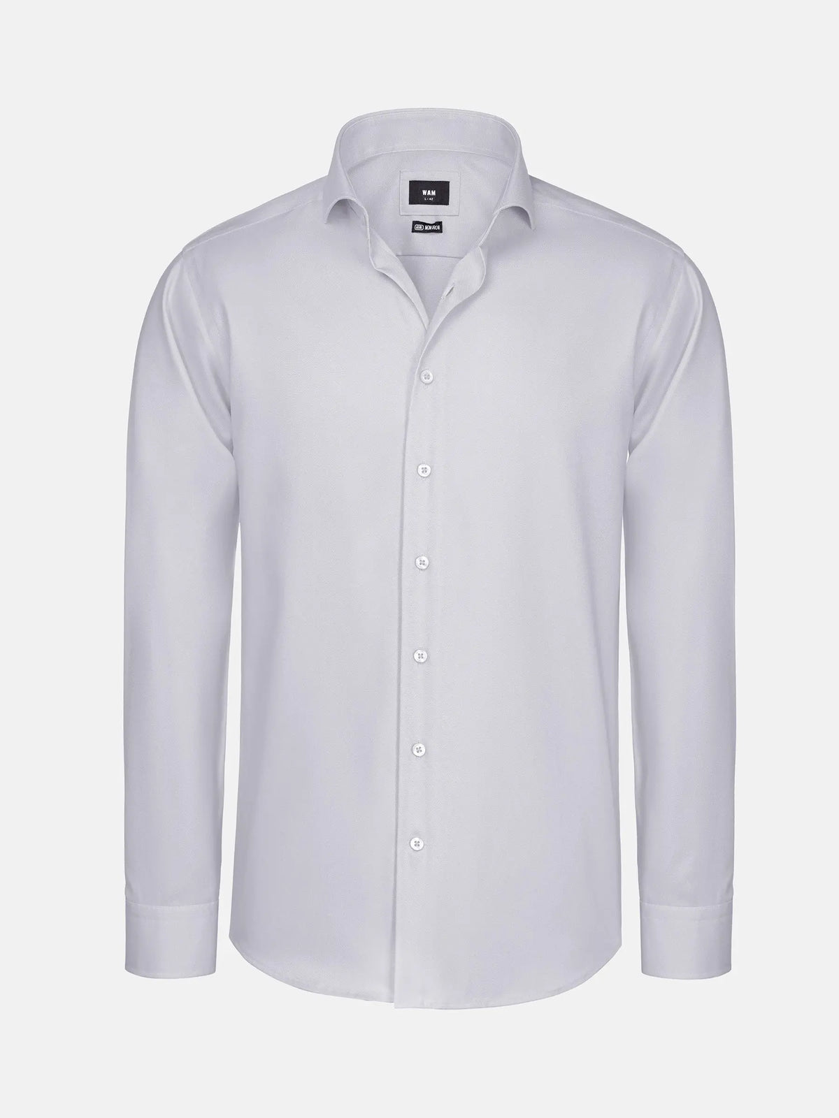 The Burgos Light Grey Shirt Wam Denim