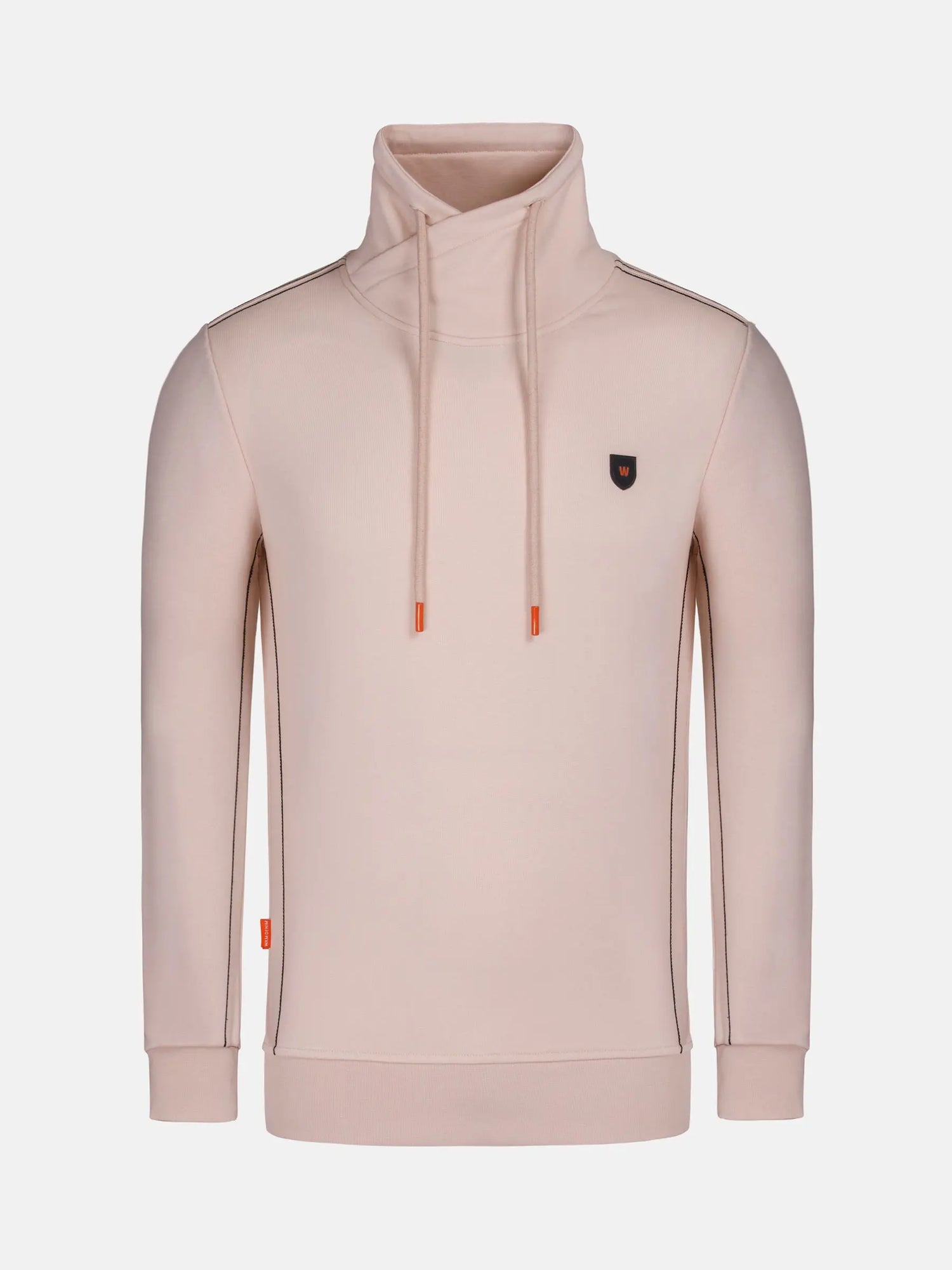 Hawaiian High Neck Beige Sweater 6XL