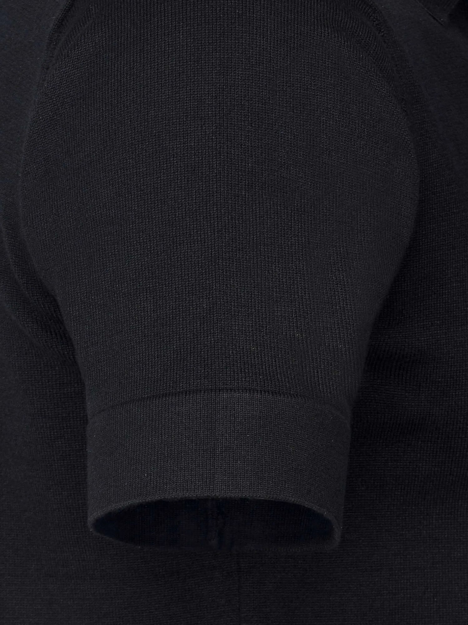 James Full Button-Down Black Polo 6XL