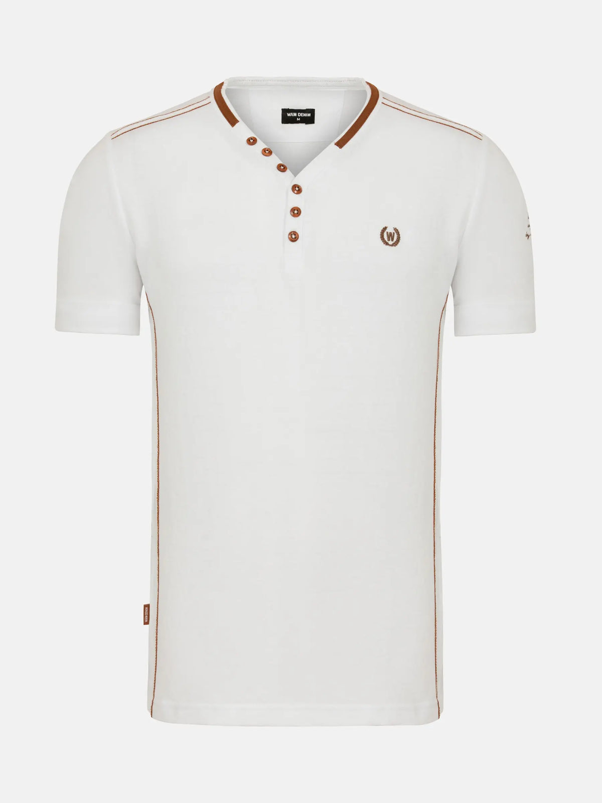 Morpheus Slim Fit Stretched White T-shirt 6XL