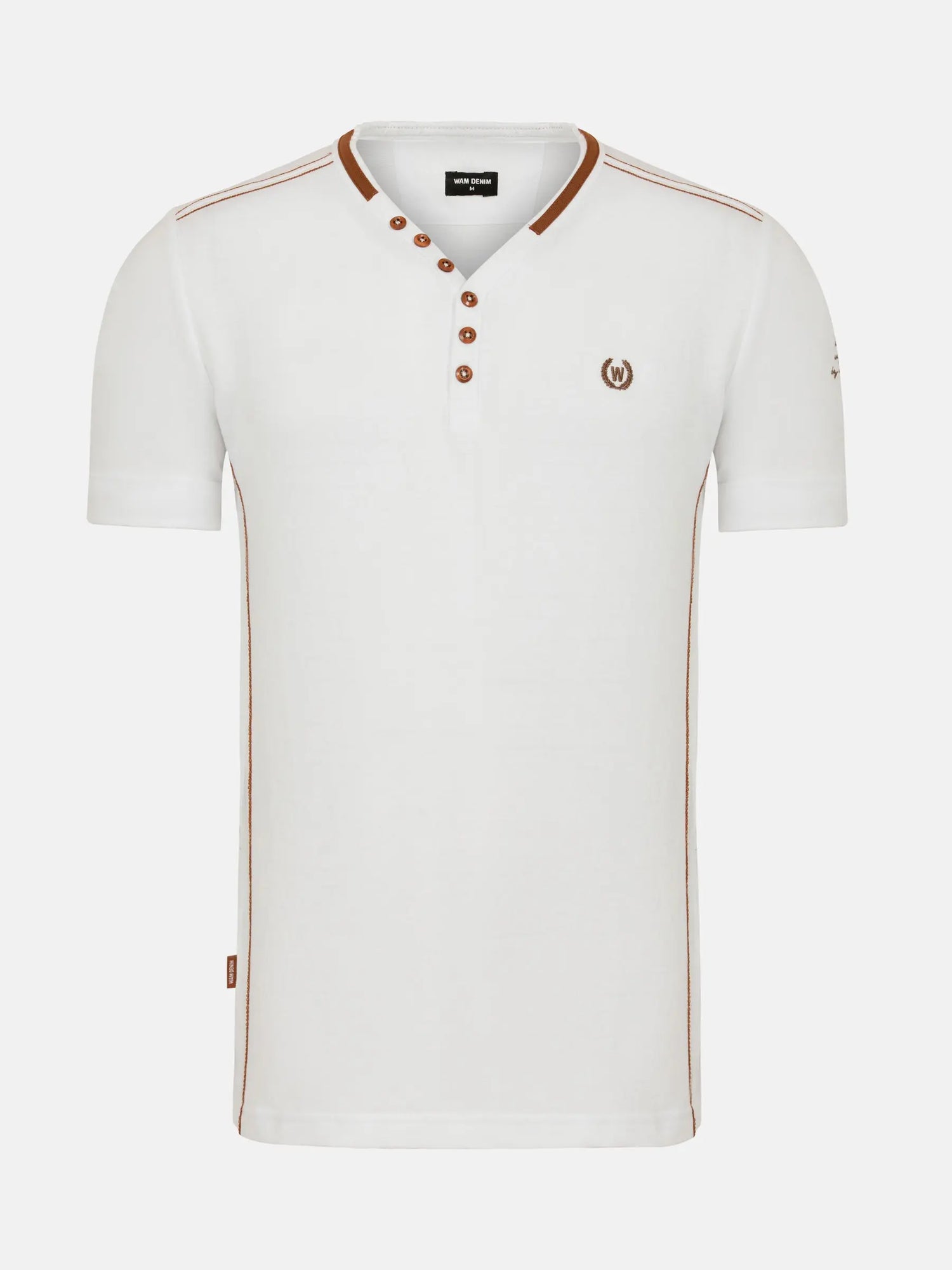 Morpheus Slim Fit Stretched White T-shirt 6XL