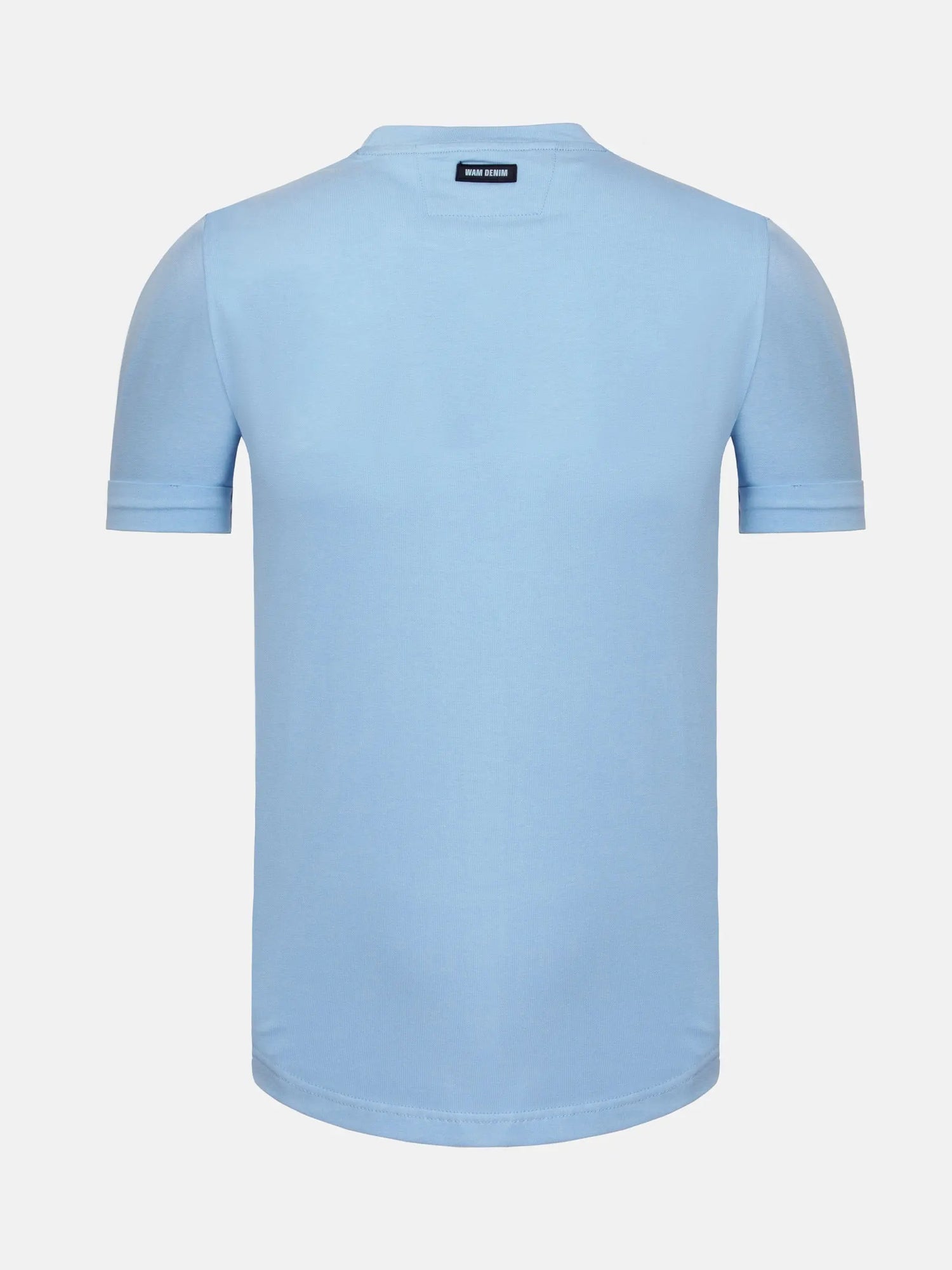 Khaza Slim Fit Blue T-Shirt 6XL