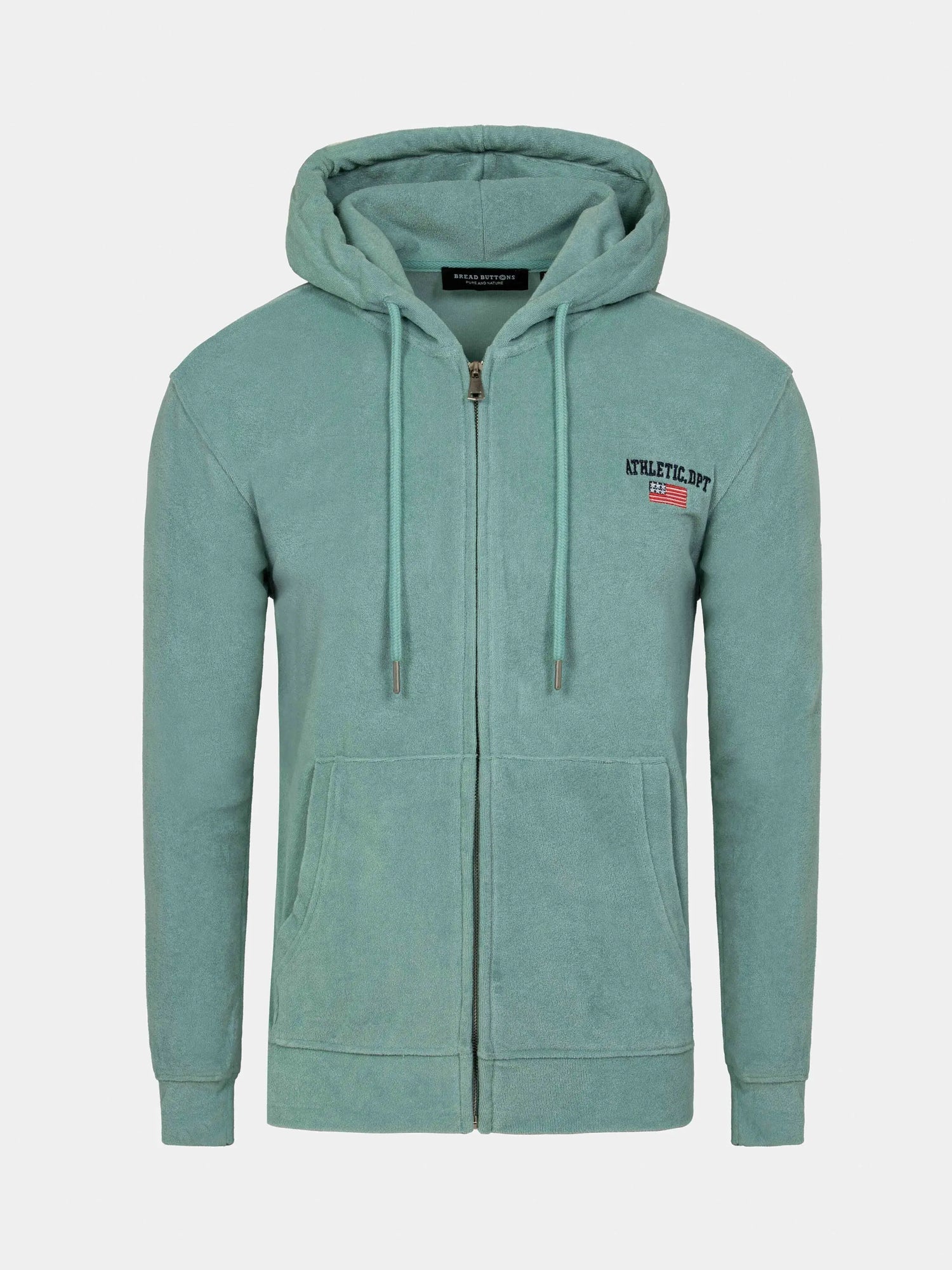 Avery Full Zipped Blue Hoodie Shorts Set BREAD BUTTONS