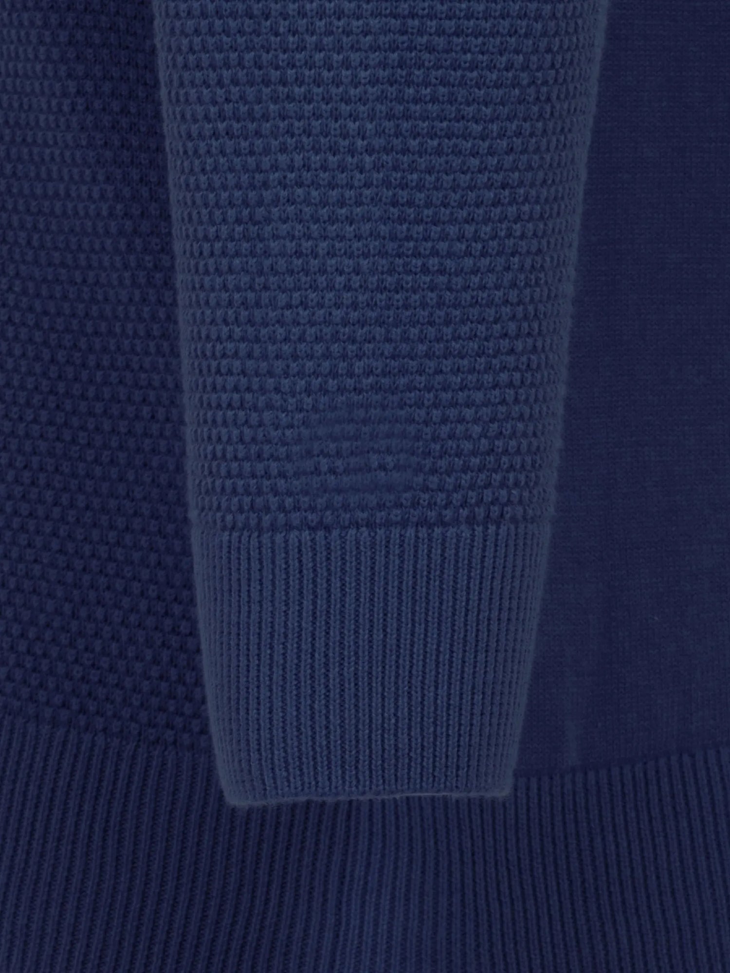 Larry Navy Cotton Pullover 6XL