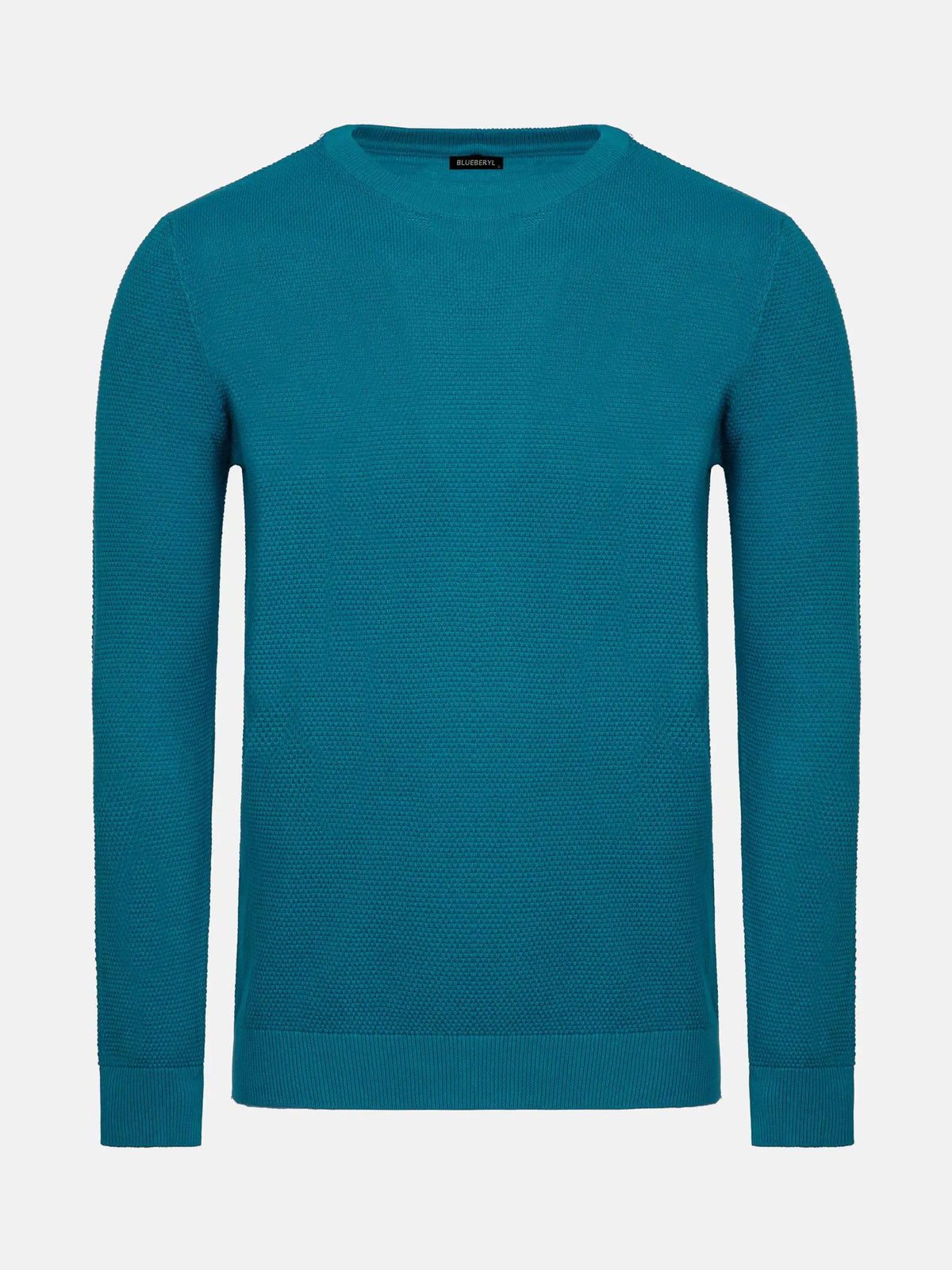 Larry Petrol Cotton Pullover 6XL