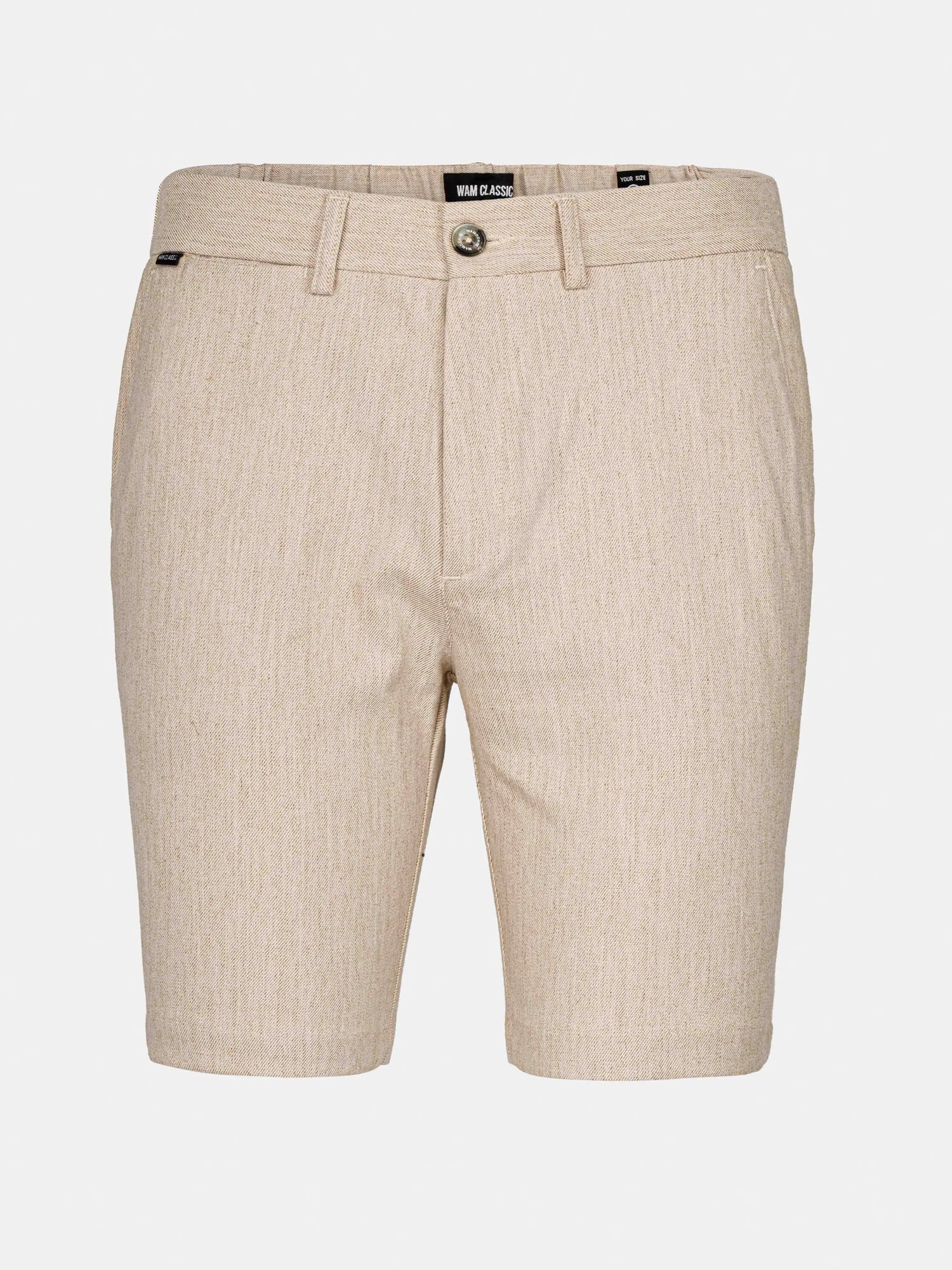 The Rowan Beige Shorts WAM DENIM