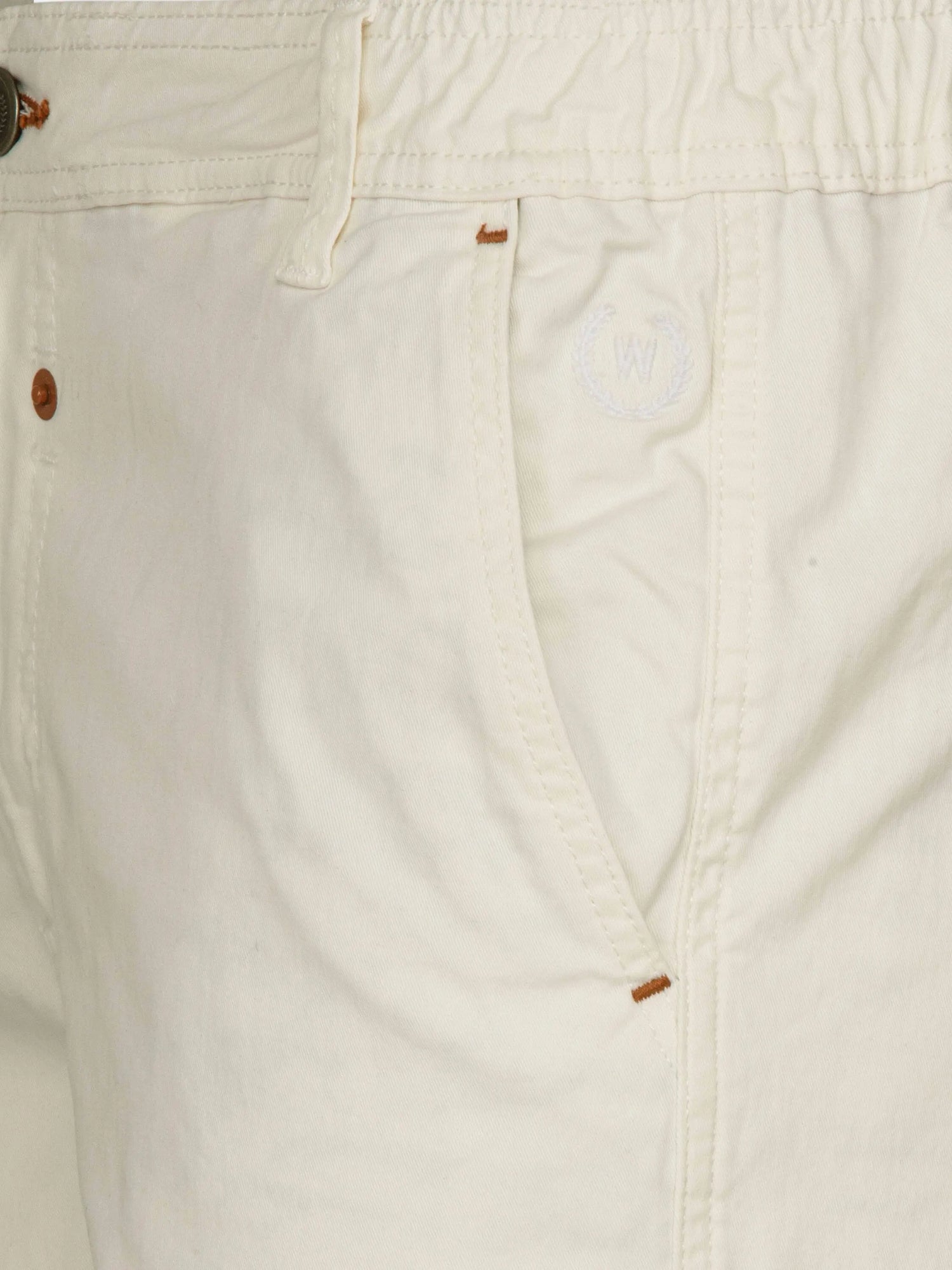 The Easton Off White Shorts WAM DENIM
