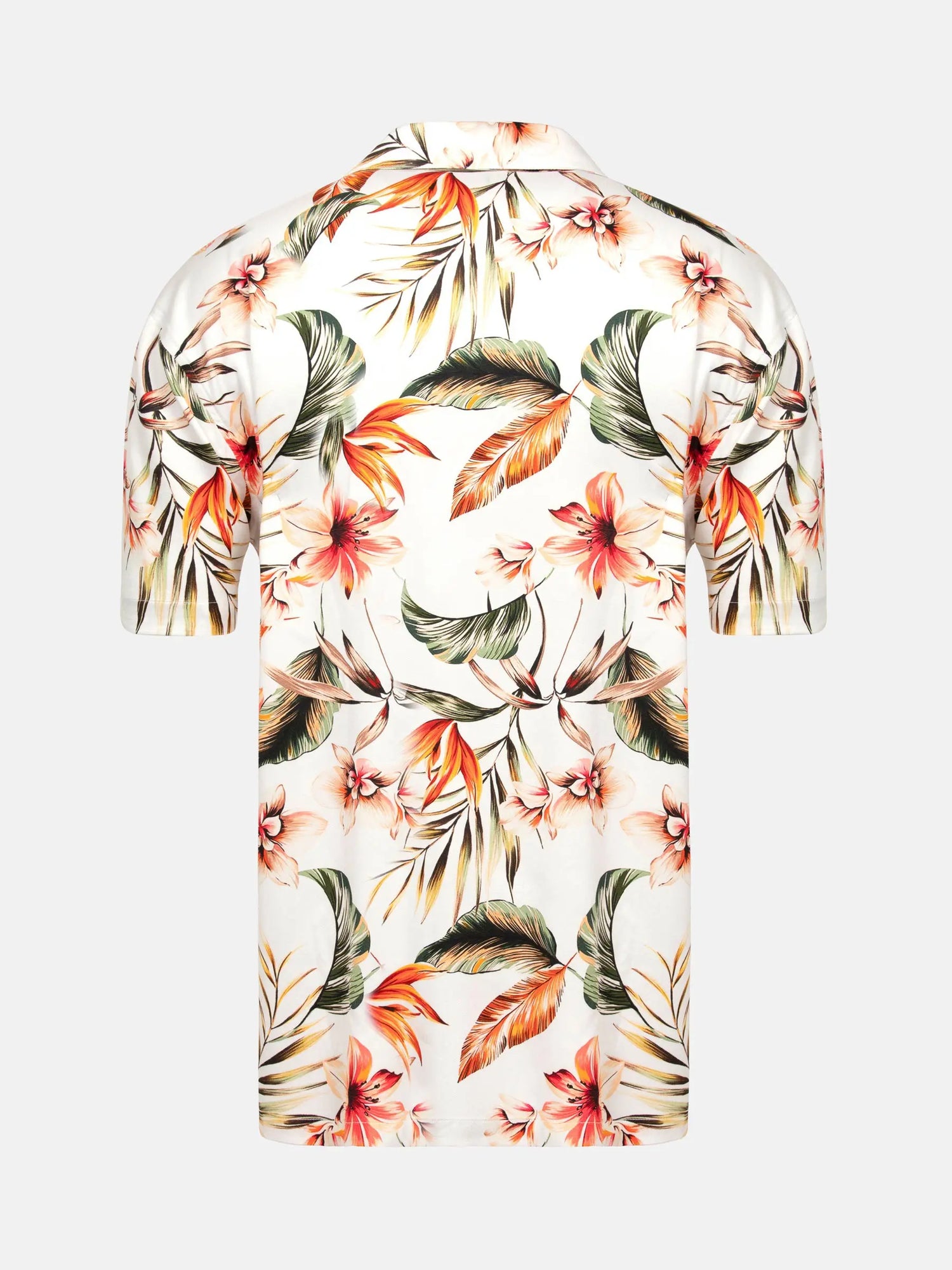 Mason Floral White Shirt 6XL