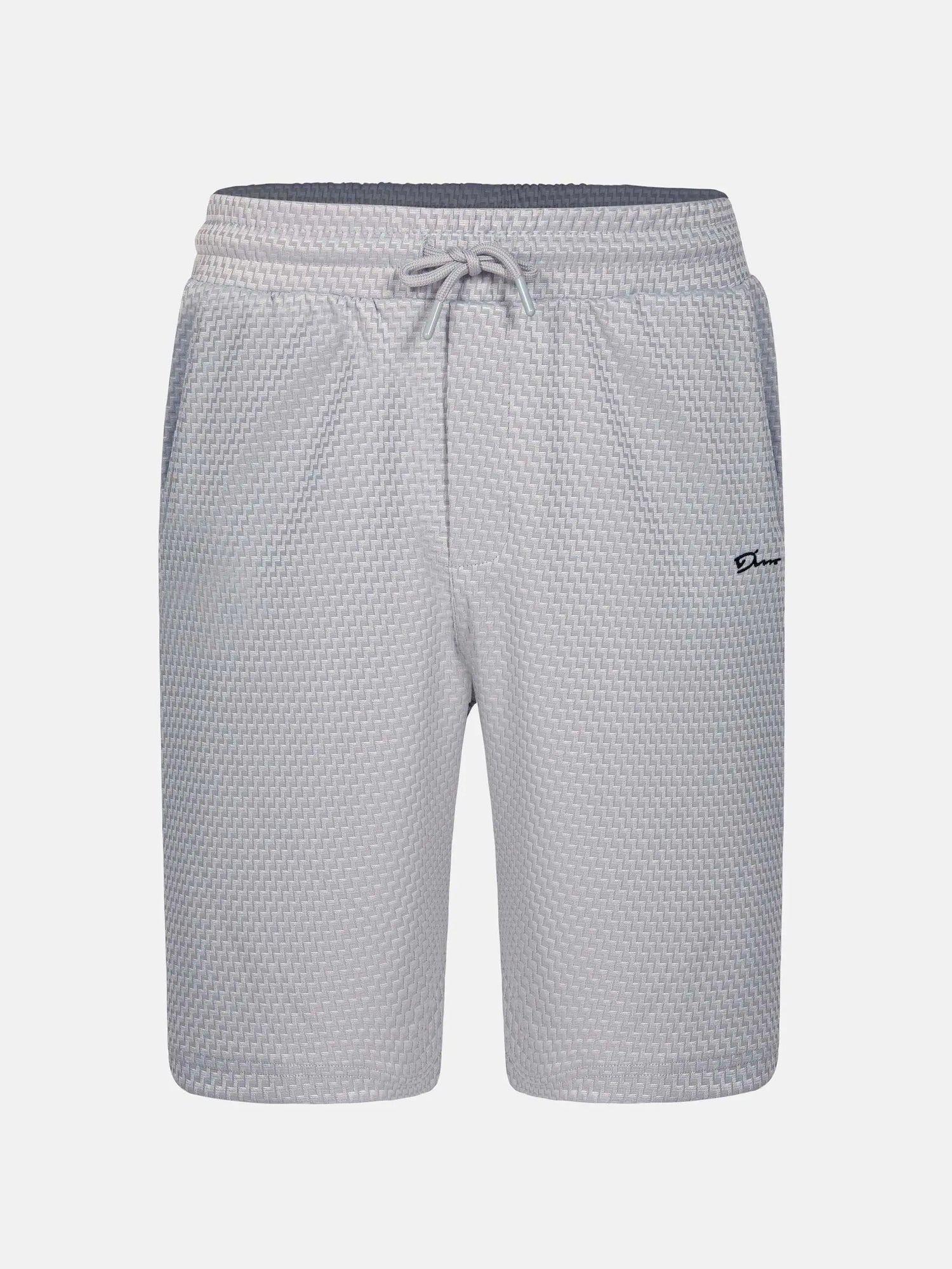 Alonzo Light Grey Hoodie Shorts Set 6XL