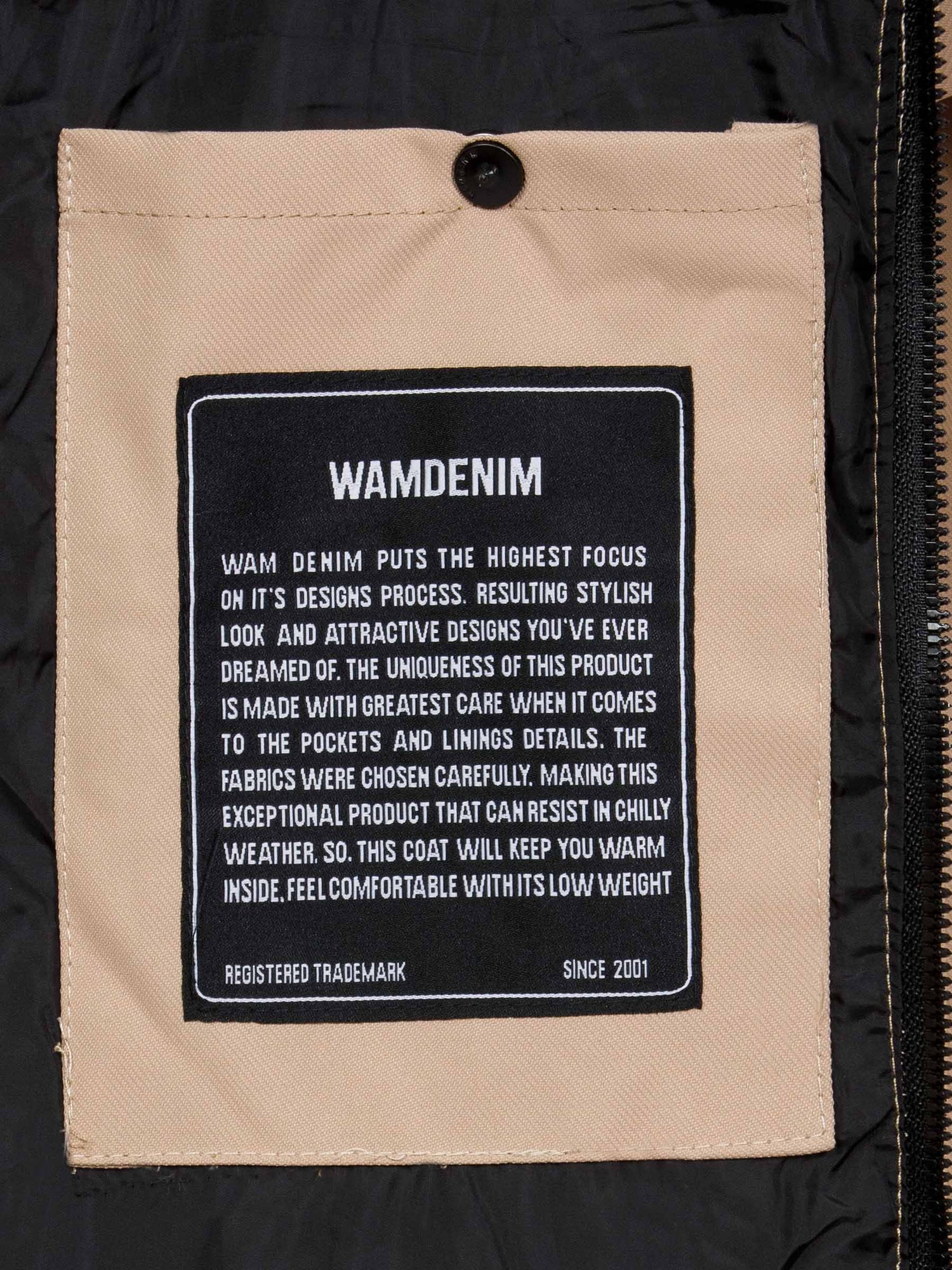 The Finlay Beige Body Warmer Wam Denim