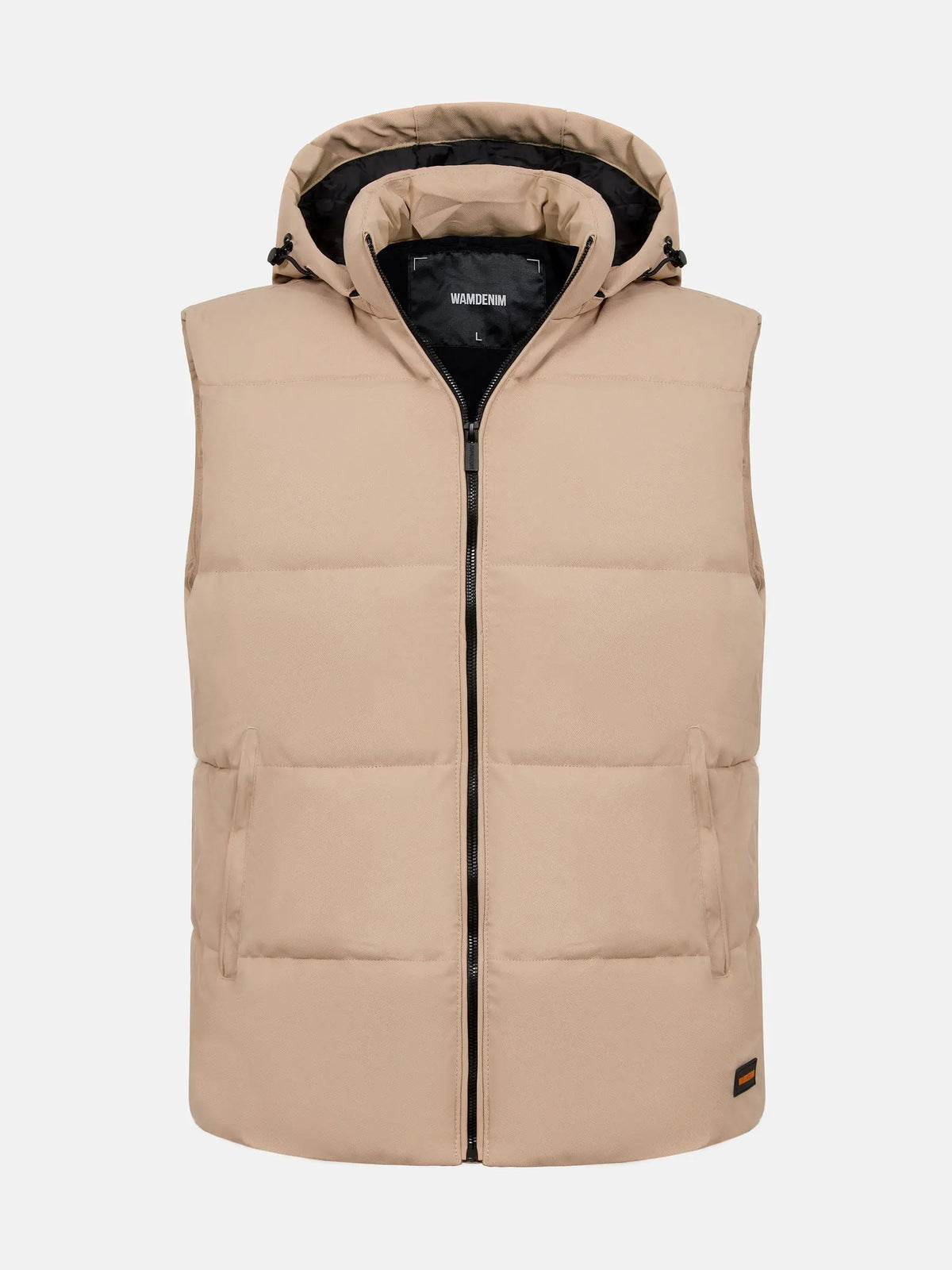 The Finlay Beige Body Warmer Wam Denim