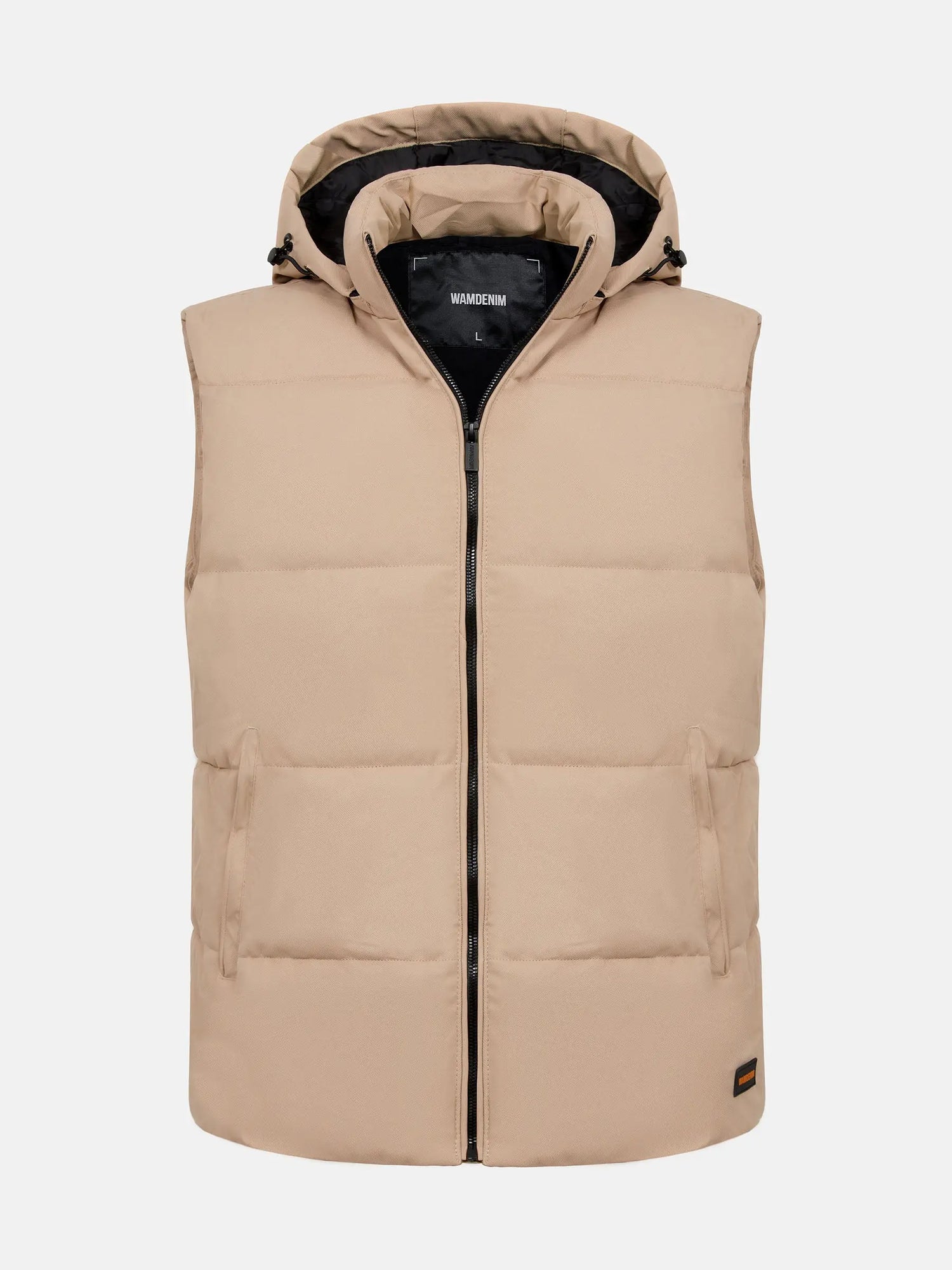 The Finlay Beige Body Warmer Wam Denim