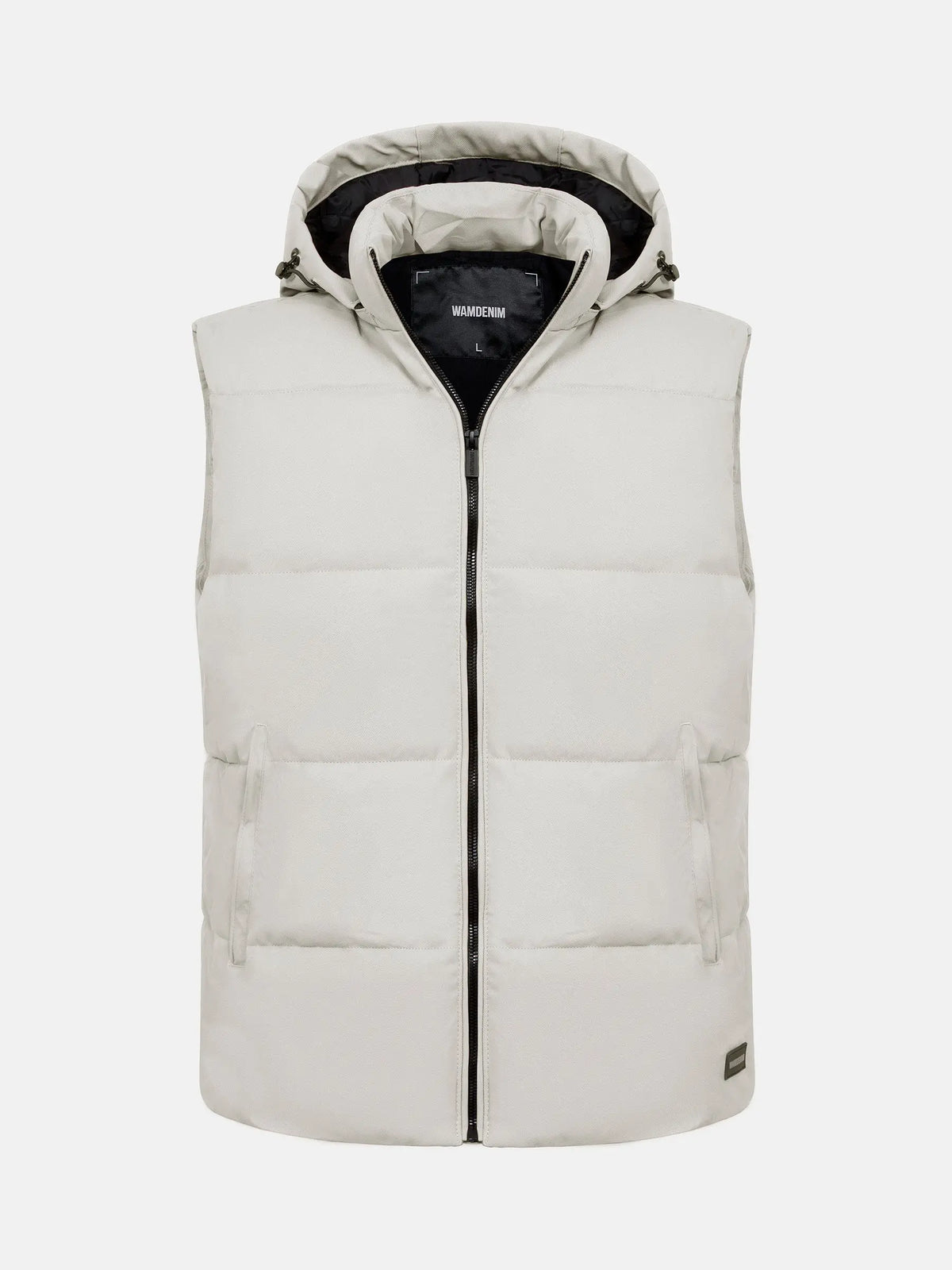 The Finlay Light Grey Body Warmer Wam Denim