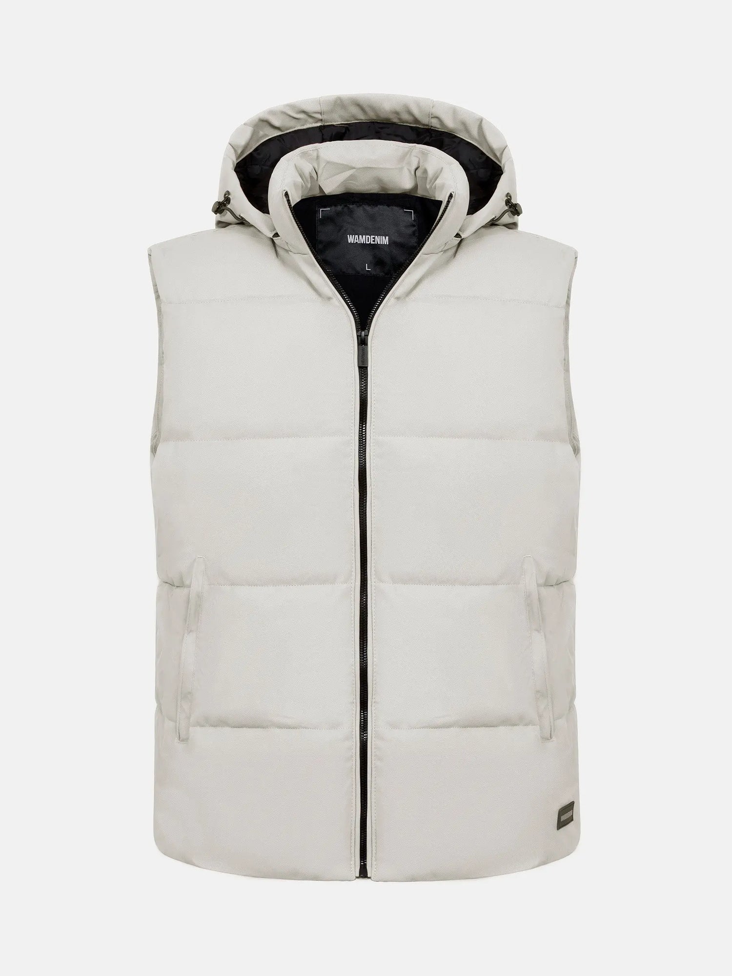 The Finlay Light Grey Body Warmer Wam Denim