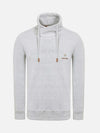 Damari Mock Neck Light Grey Sweater 6XL