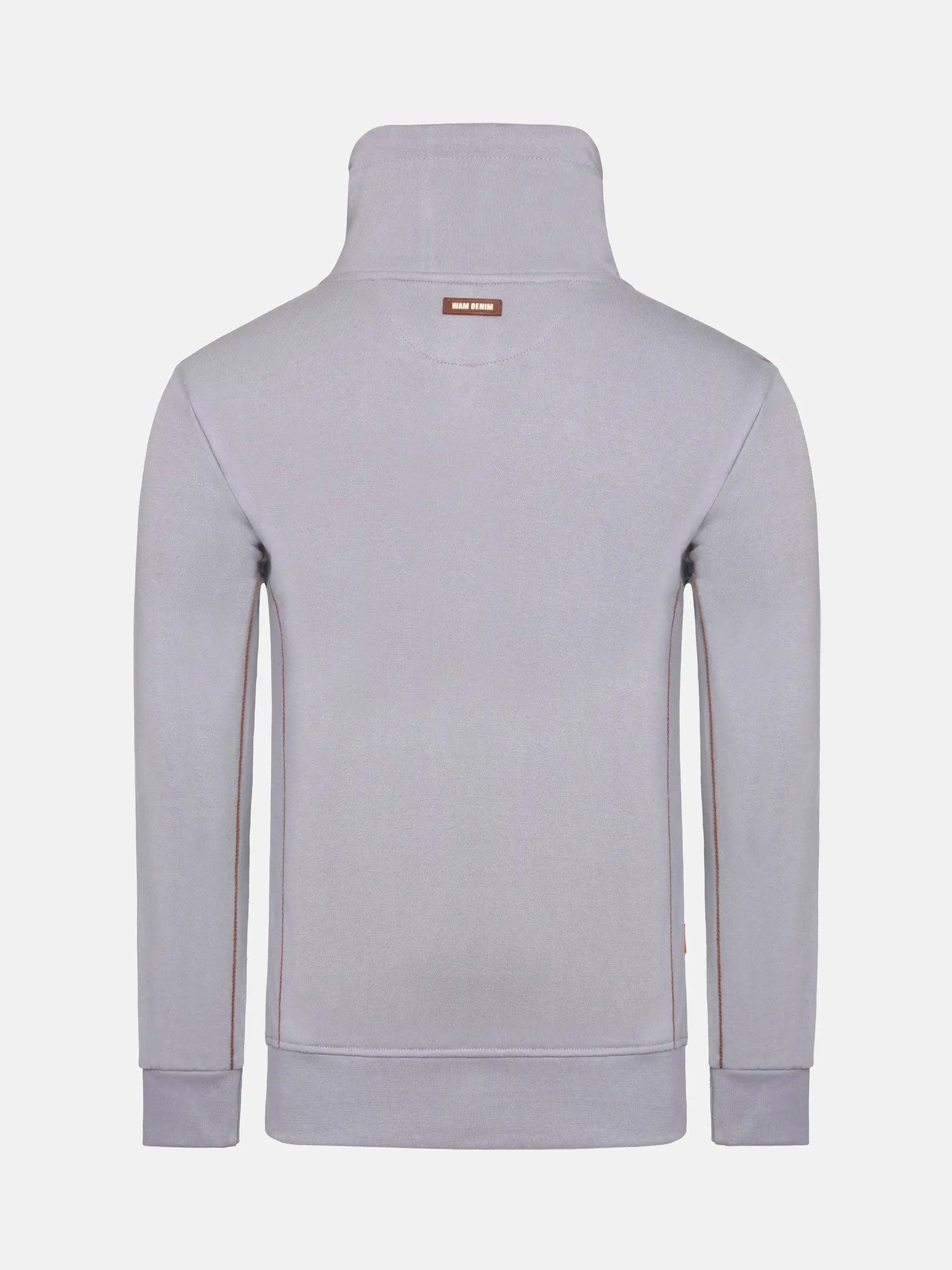 Mathew High Neck Light Grey Sweater 6XL