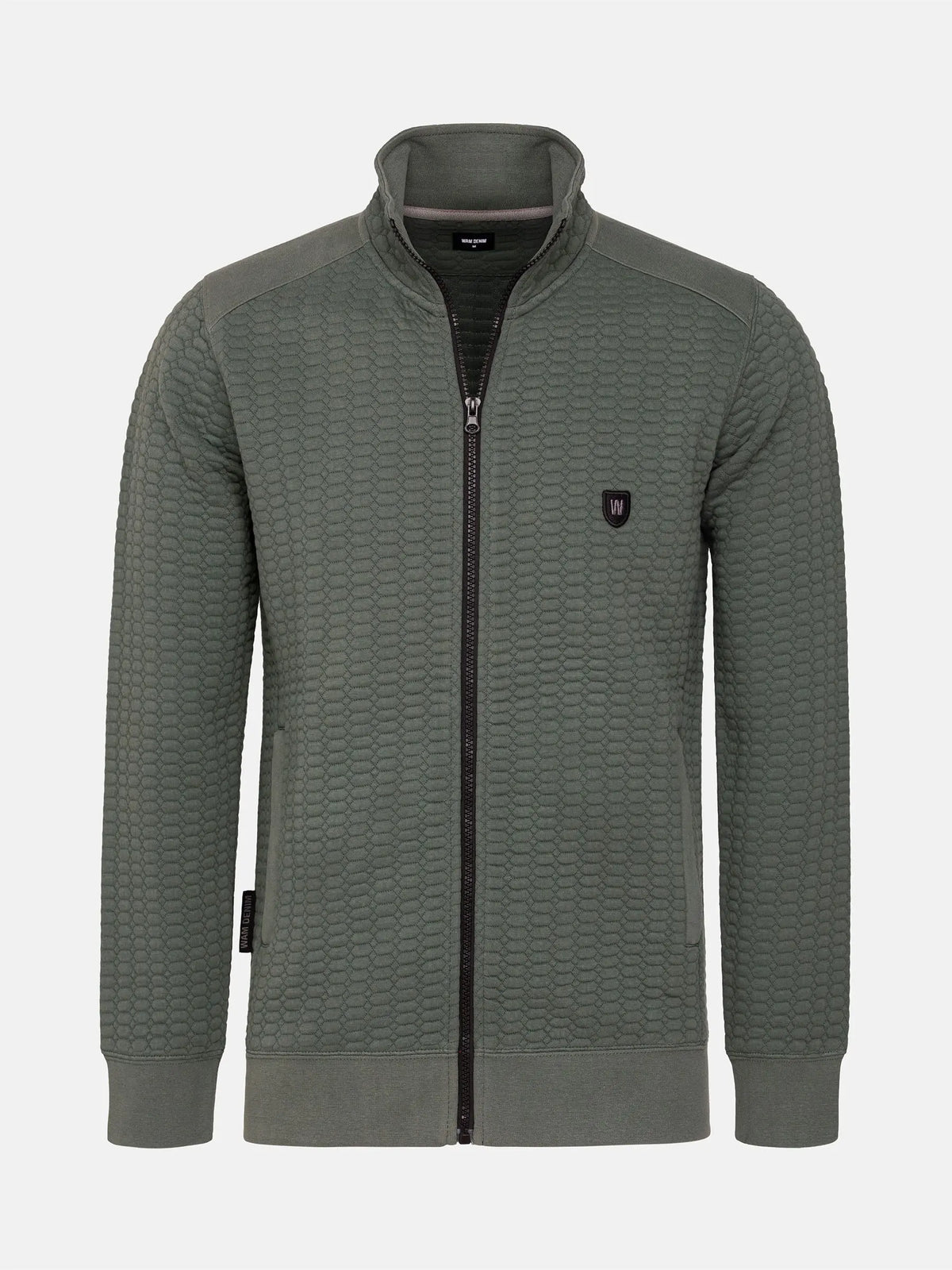 Vest 76390 Axl Green Wam Denim