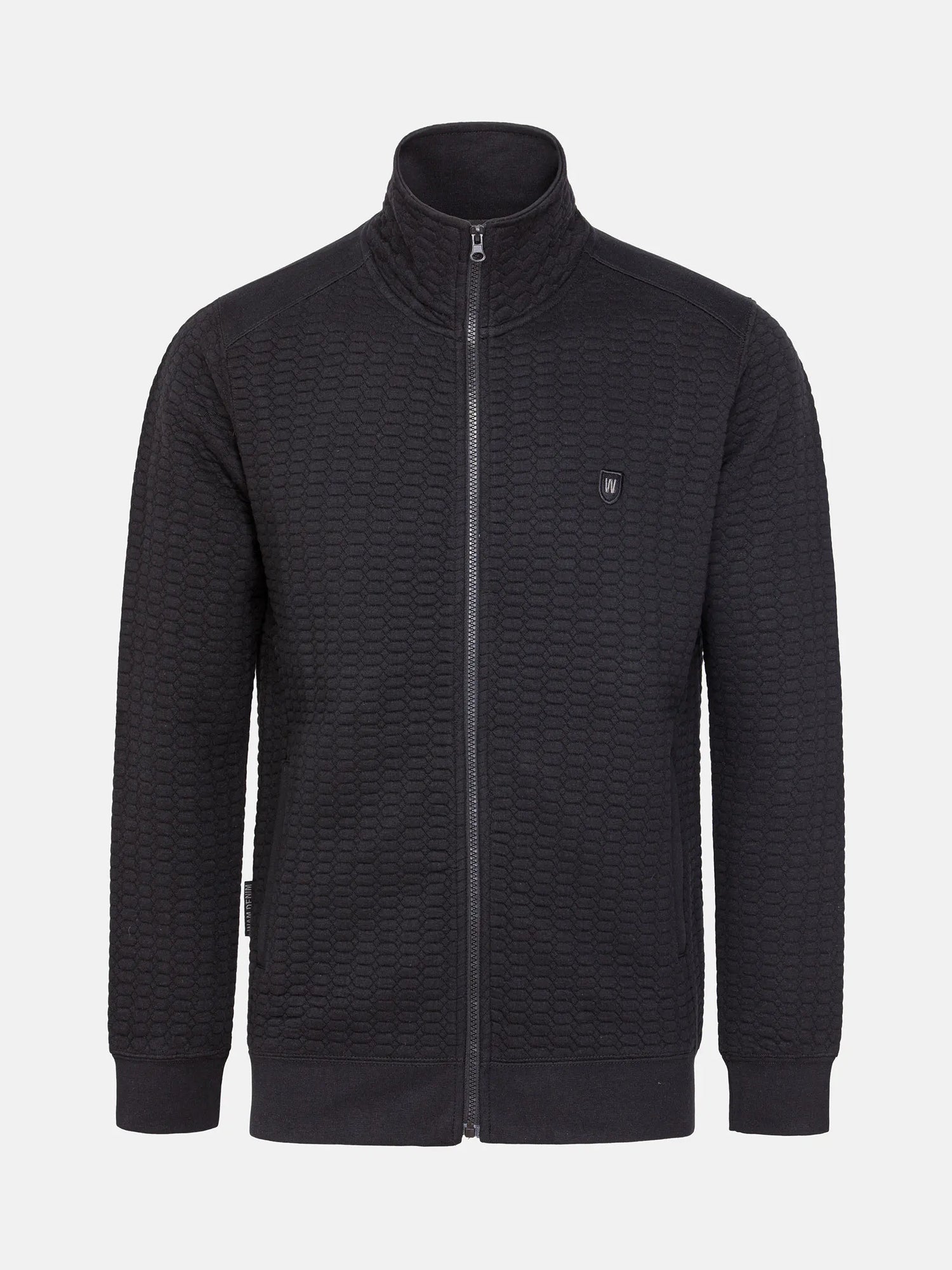 The Axl Black Vest Wam Denim