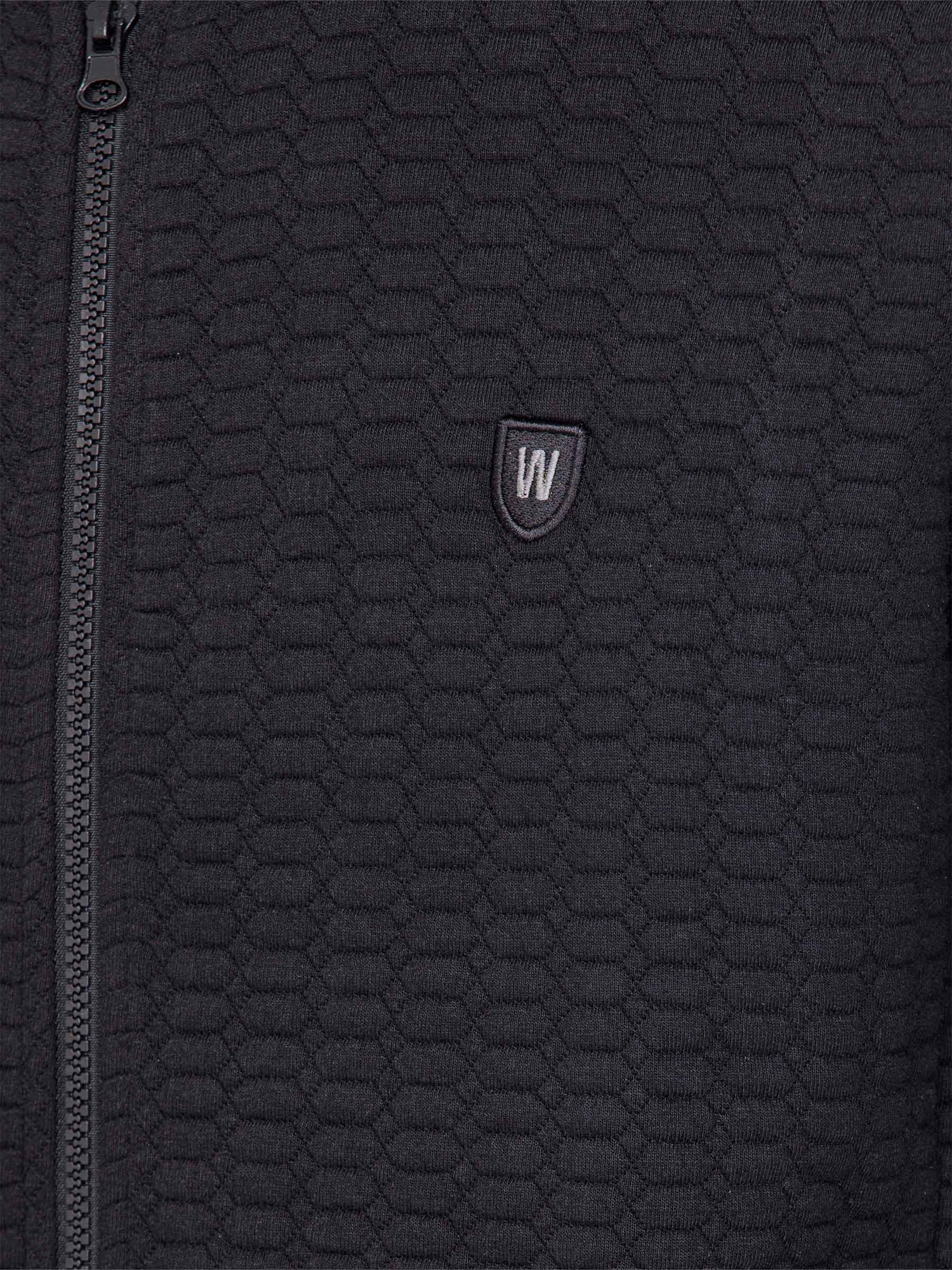 The Axl Black Vest Wam Denim