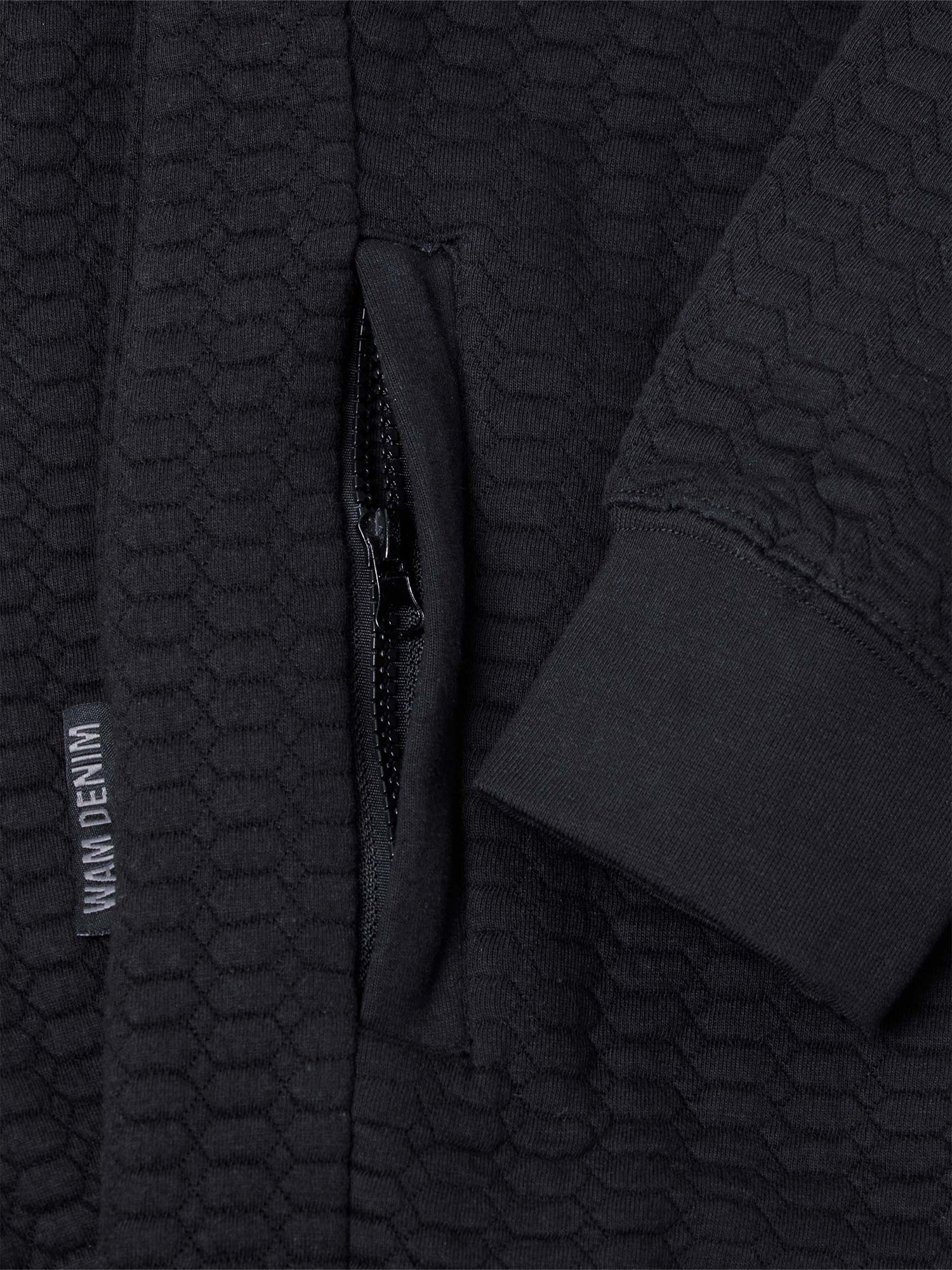 The Axl Black Vest Wam Denim