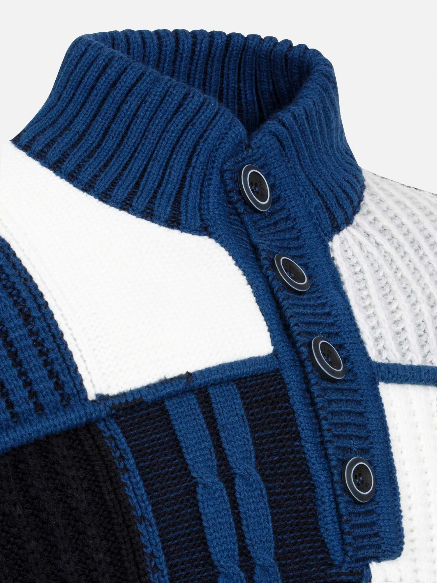 Frank Knit Pattern Indigo Navy Knitwear 6XL