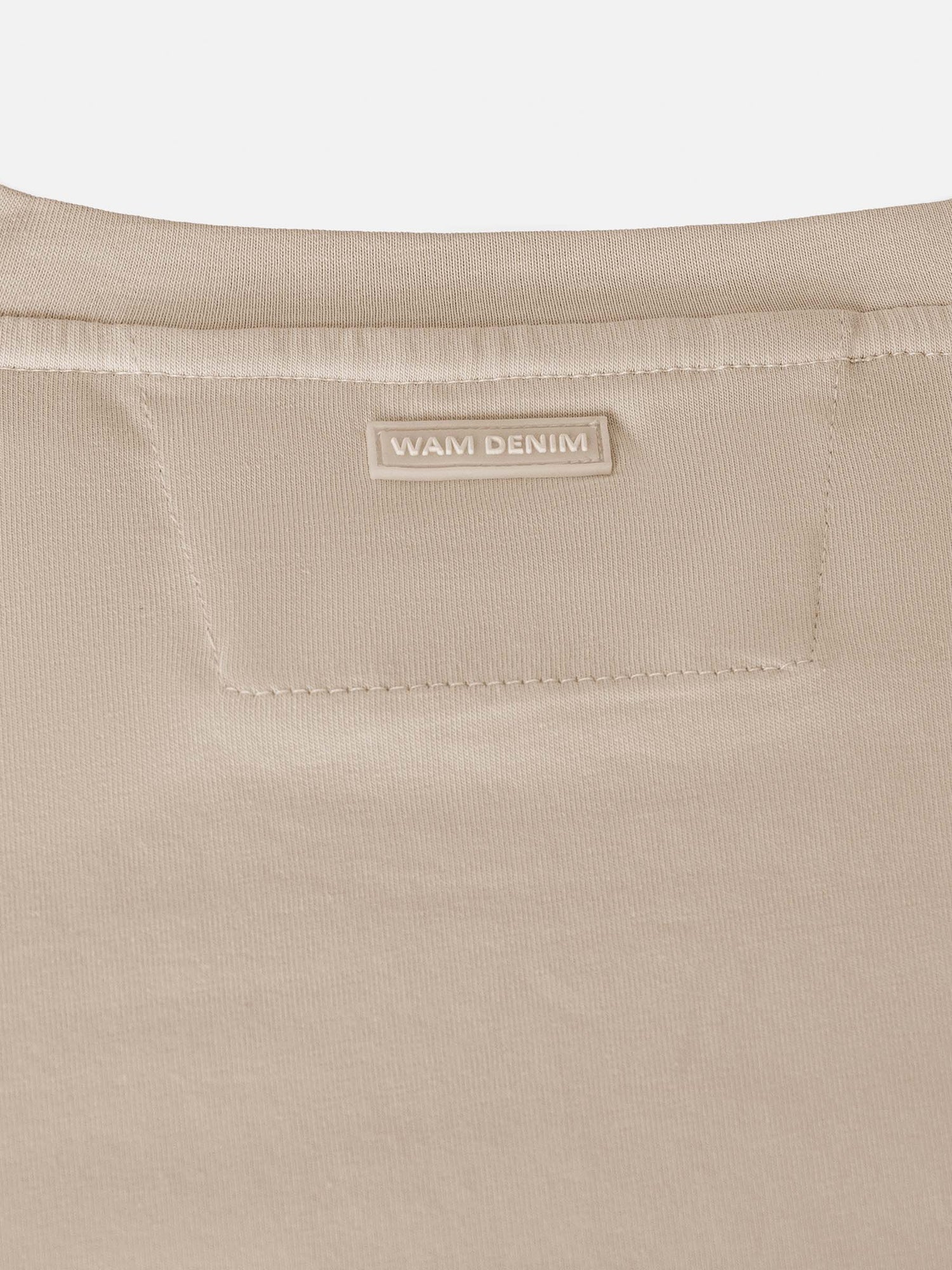 The Emory Light Beige Tshirt Wam Denim