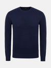 Cassian Crew Neck Navy Sweater 6XL