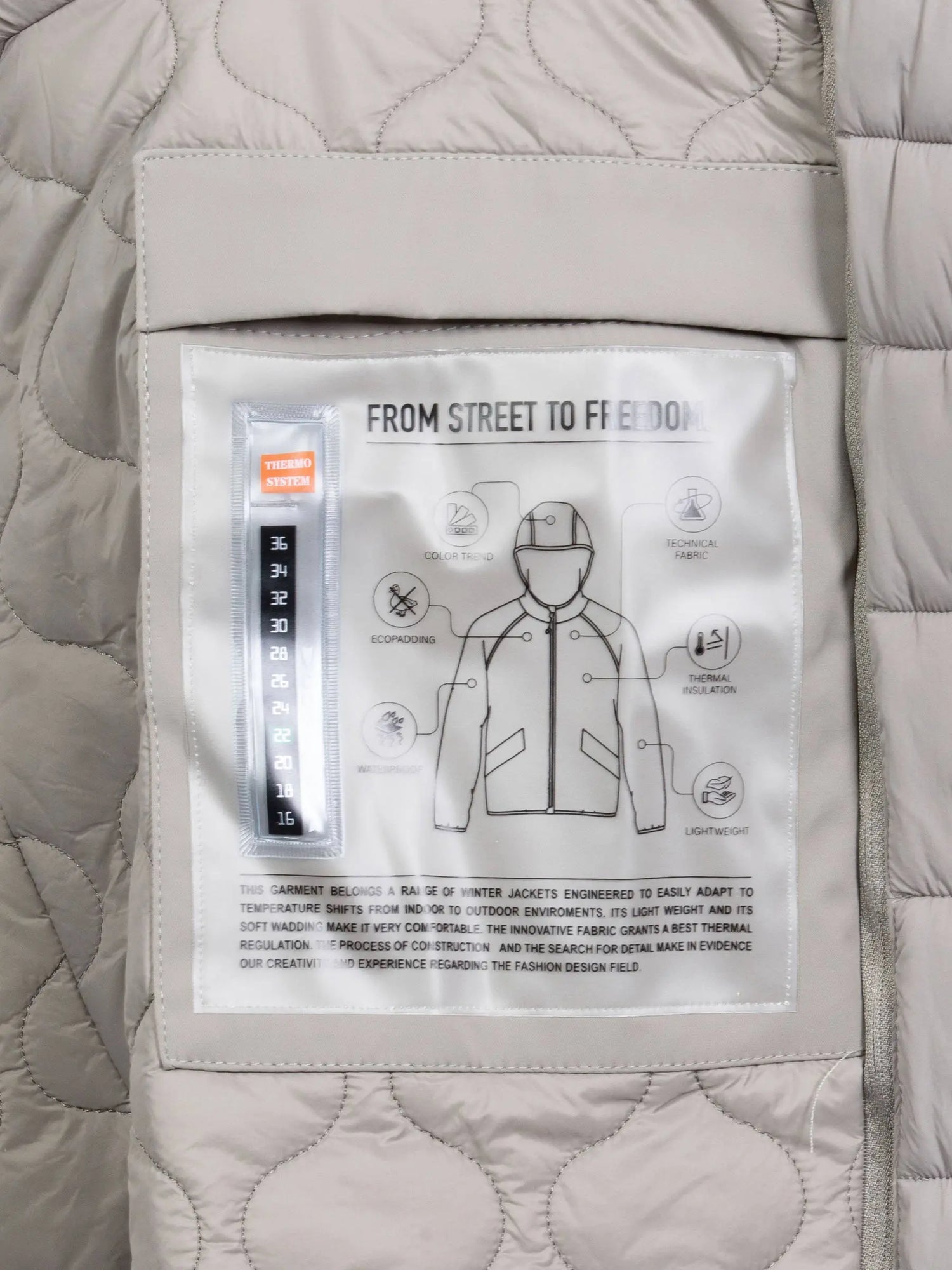 Hunter Modern Fit Winter Beige Jket 6XL