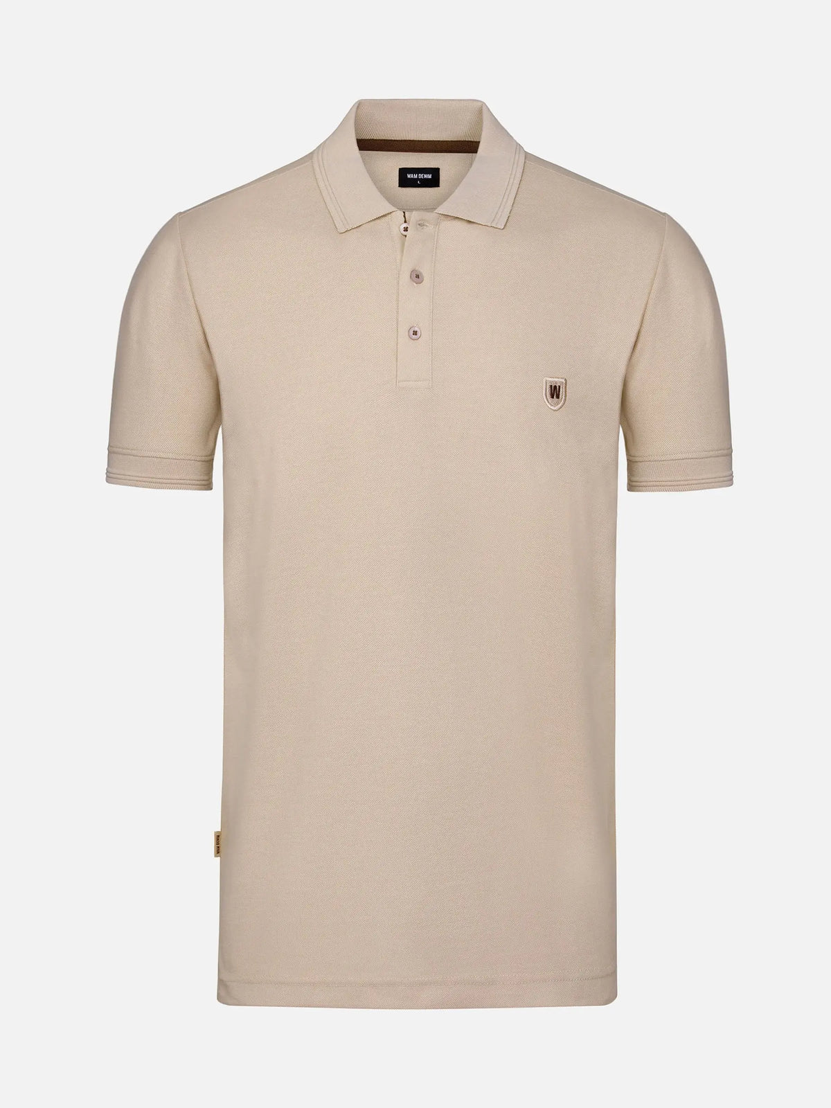 The Ameer Light Beige Polo Wam Denim